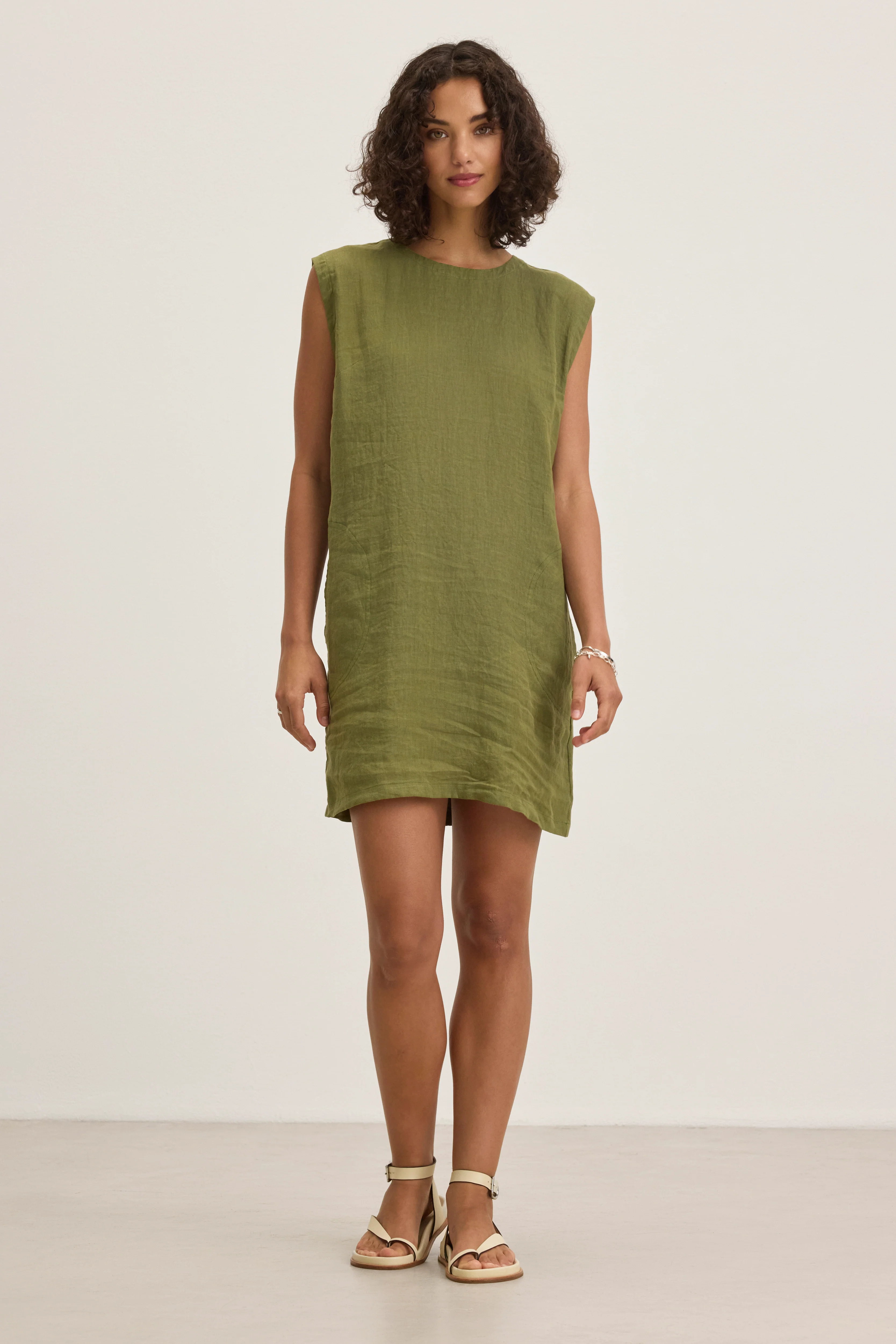 LARA LINEN DRESS