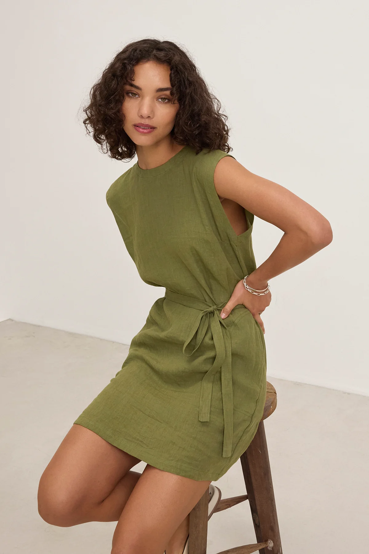 LARA LINEN DRESS