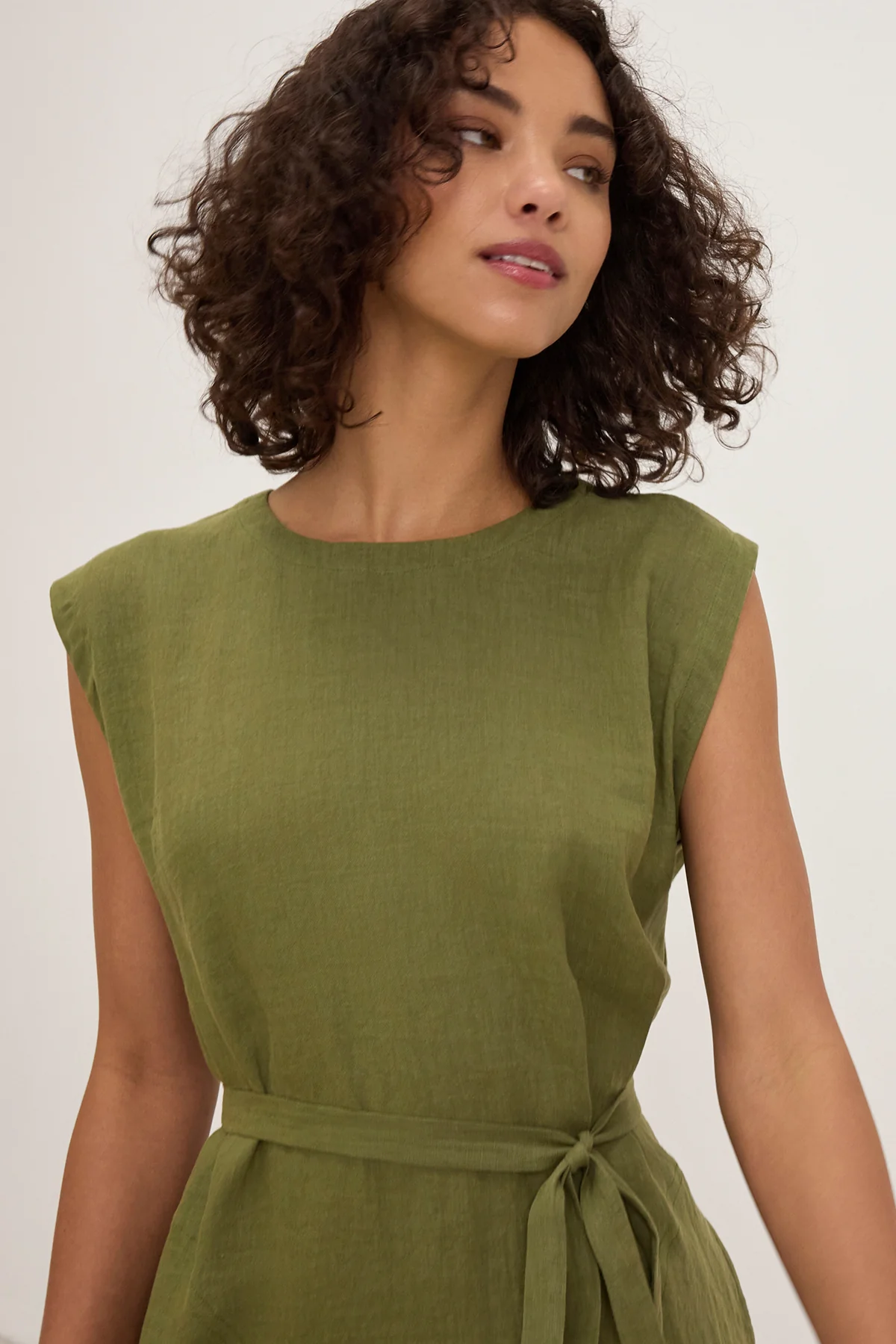 LARA LINEN DRESS