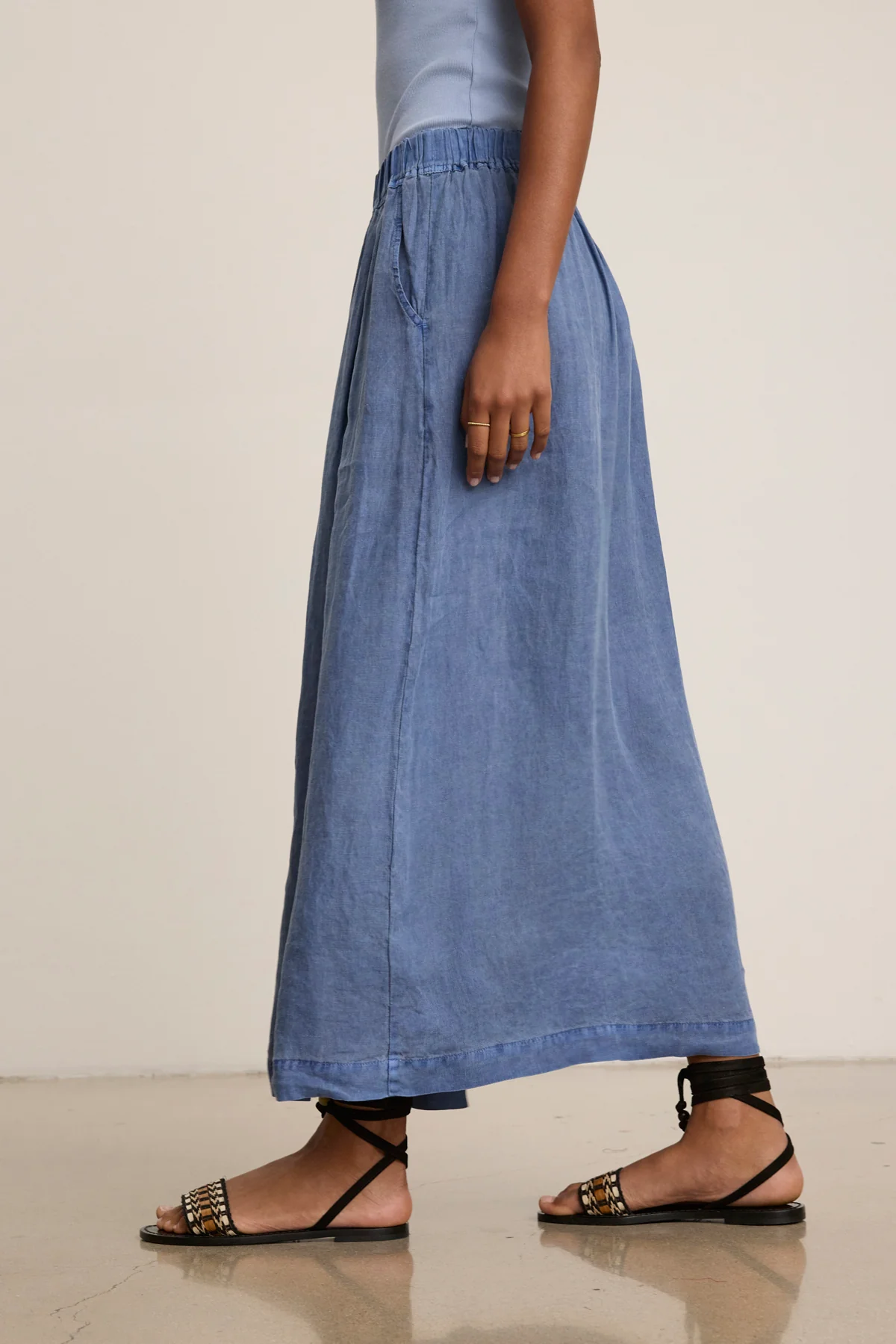 LINDA LINEN SKIRT
