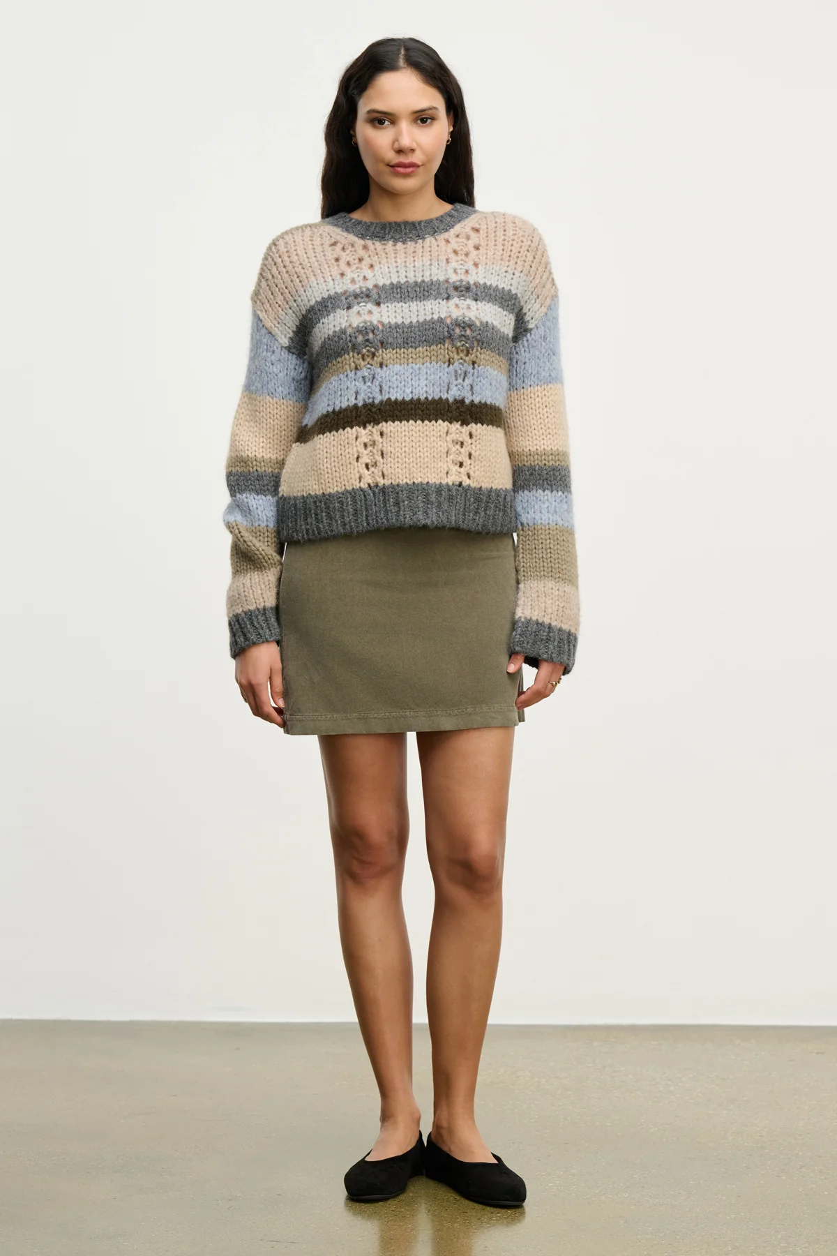 LIZA CORDUROY SKIRT