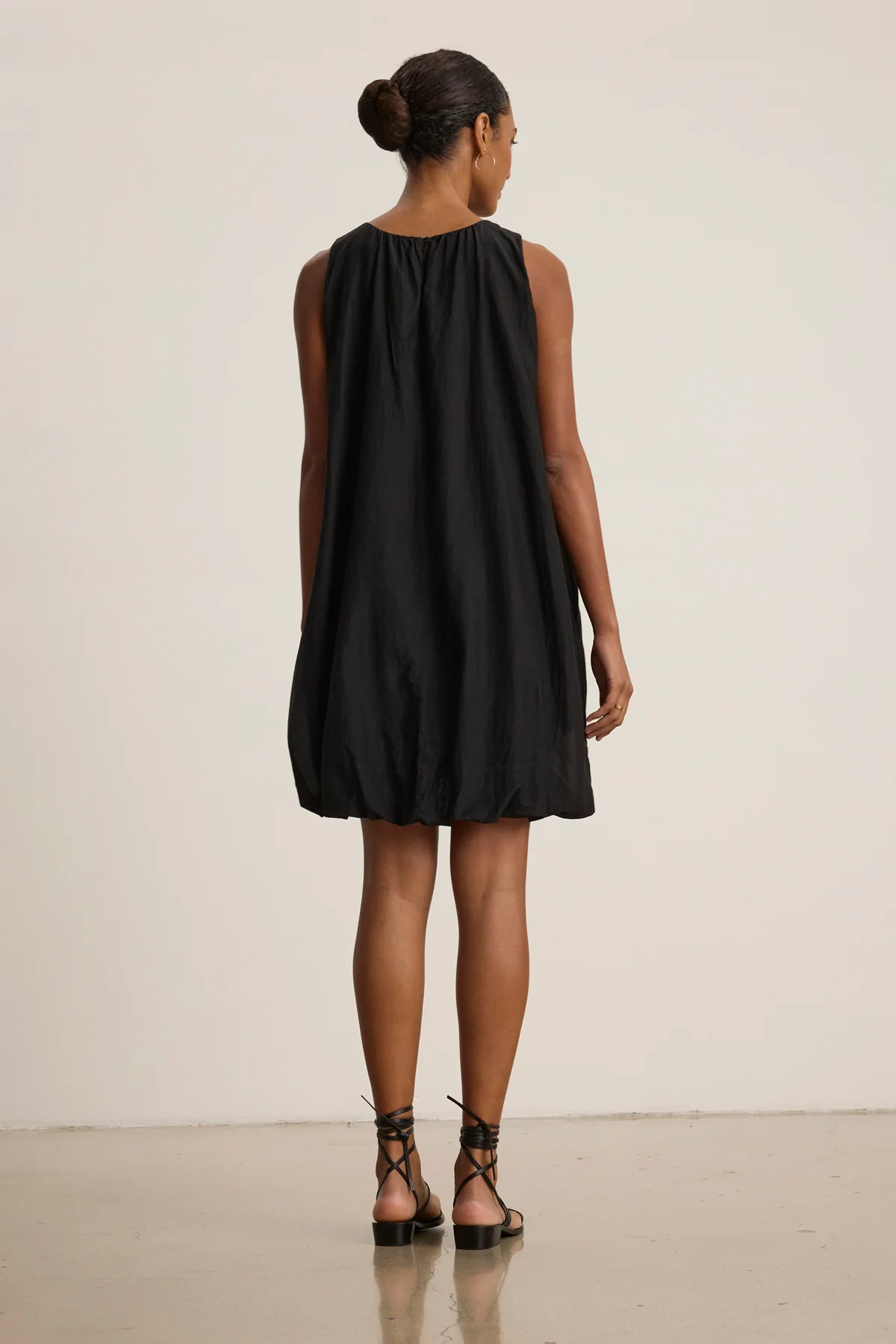 MARGOT SILK COTTON VOILE DRESS