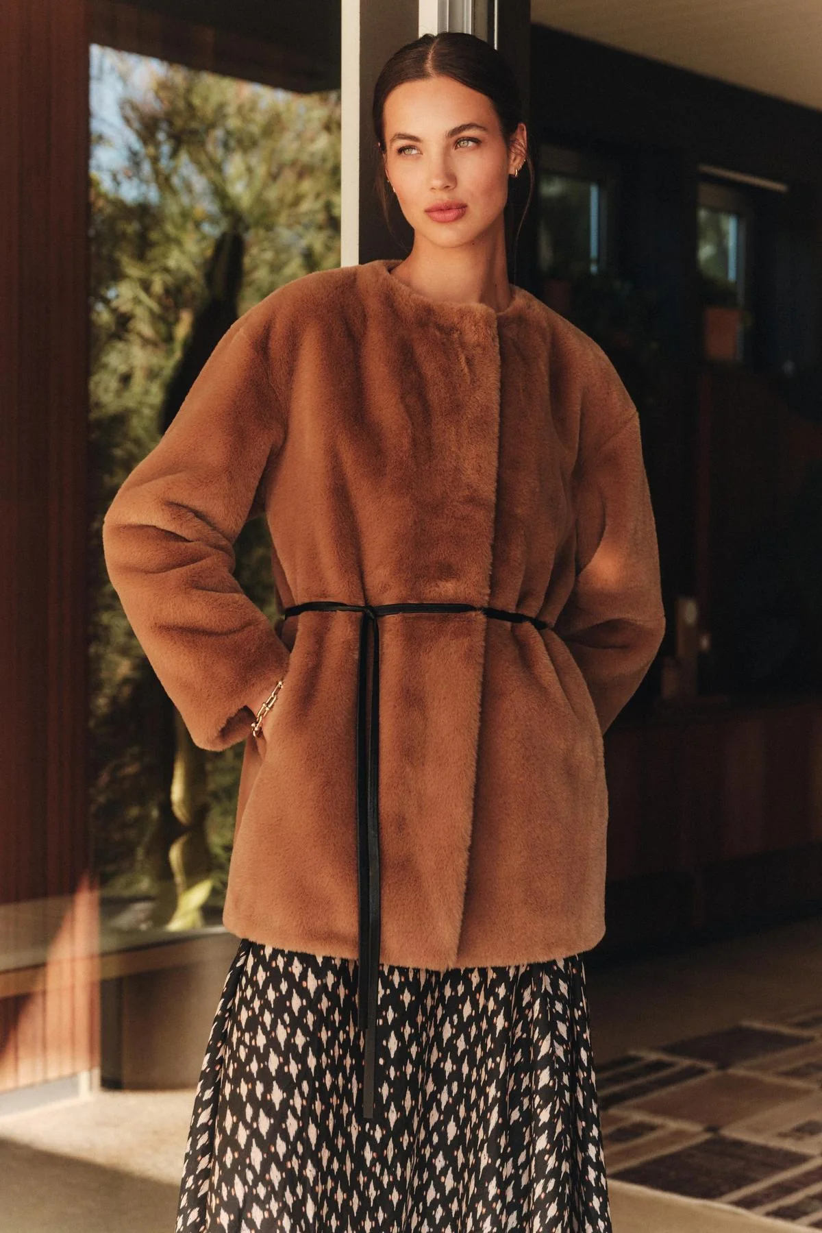 MARMONT LUXE FAUX FUR JACKET
