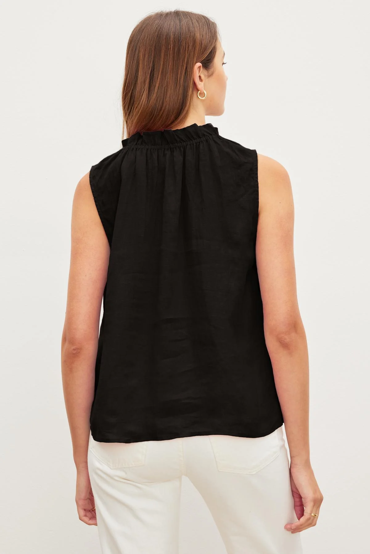MASIE LINEN TANK TOP