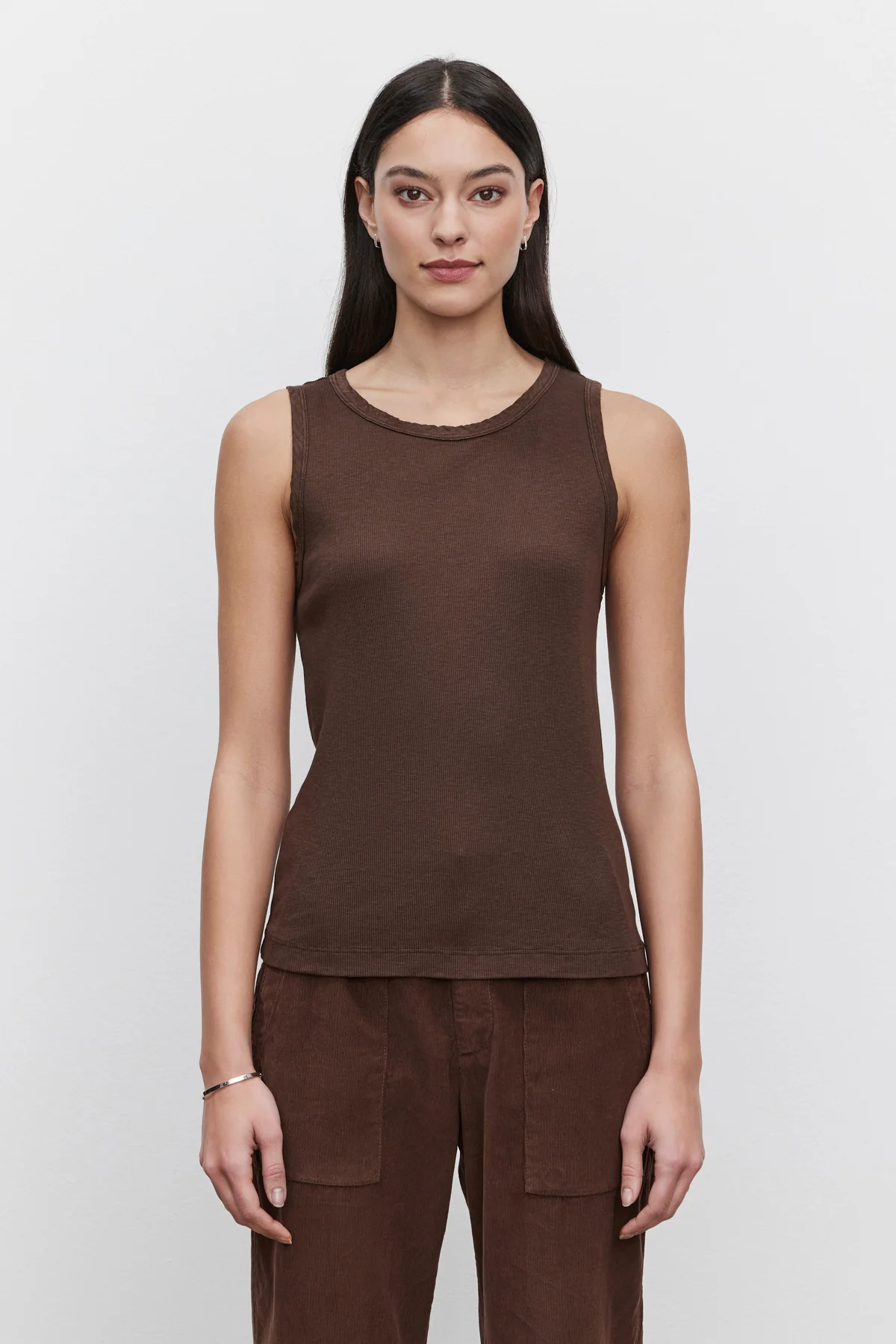 MAXIE RIBBED TANK TOP