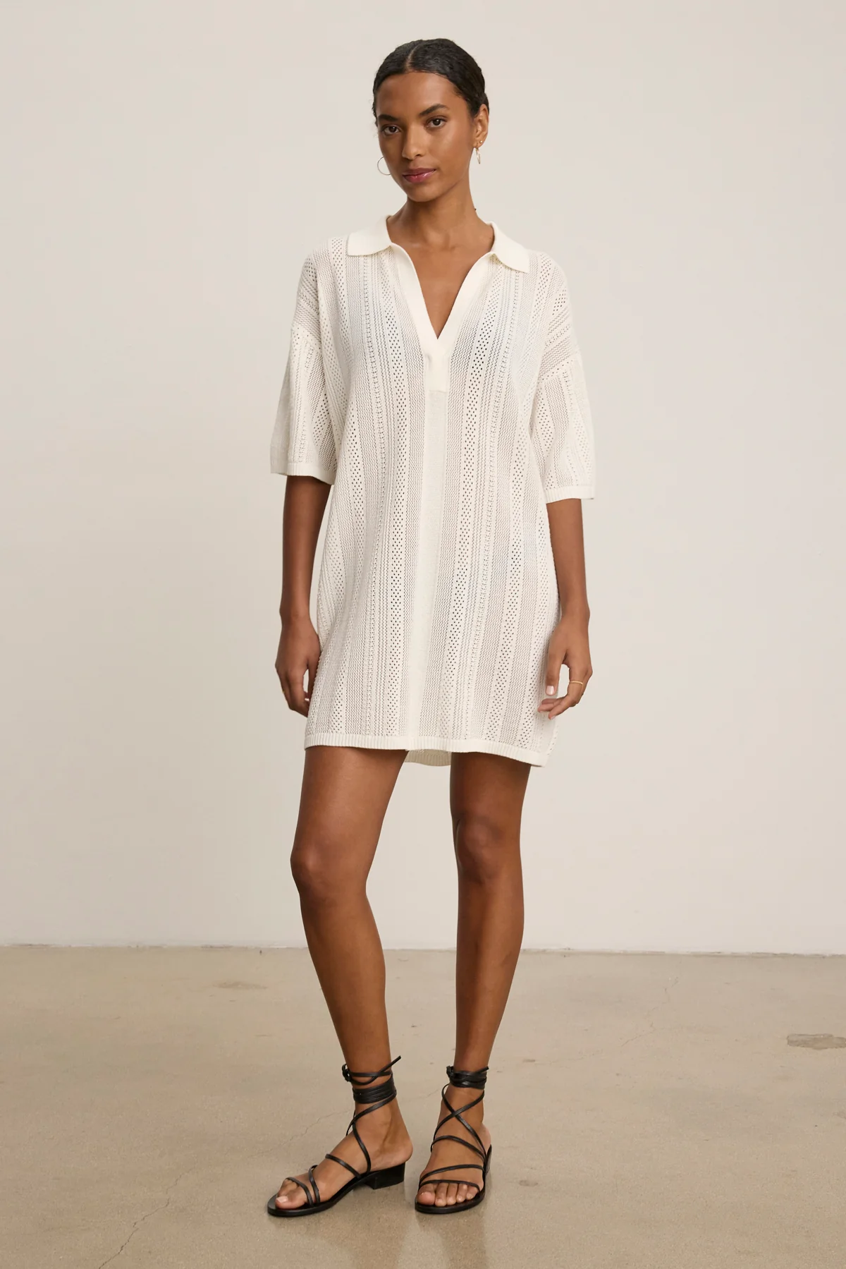 MILA POINTELLE LACE DRESS