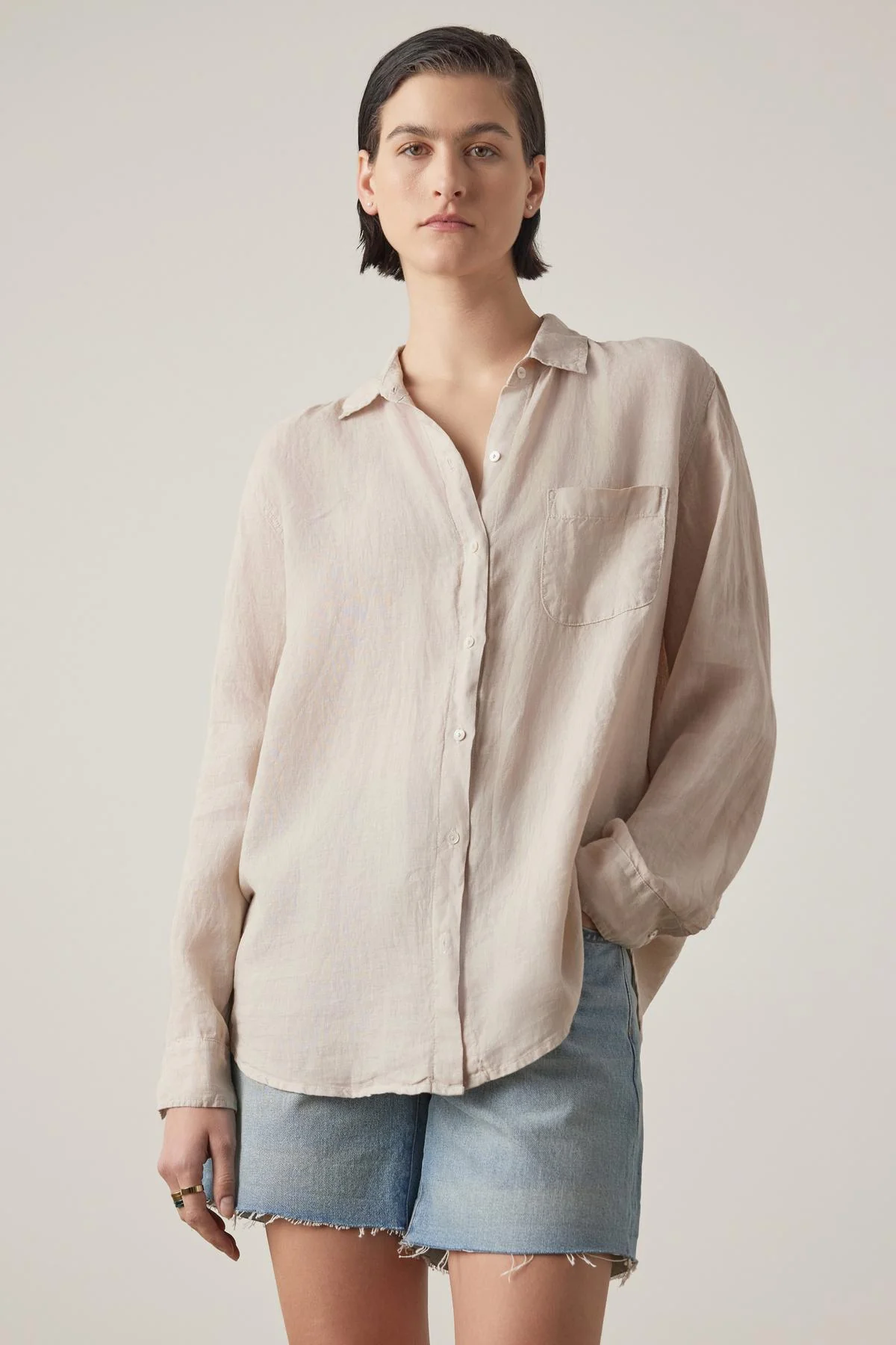 MULHOLLAND LINEN SHIRT