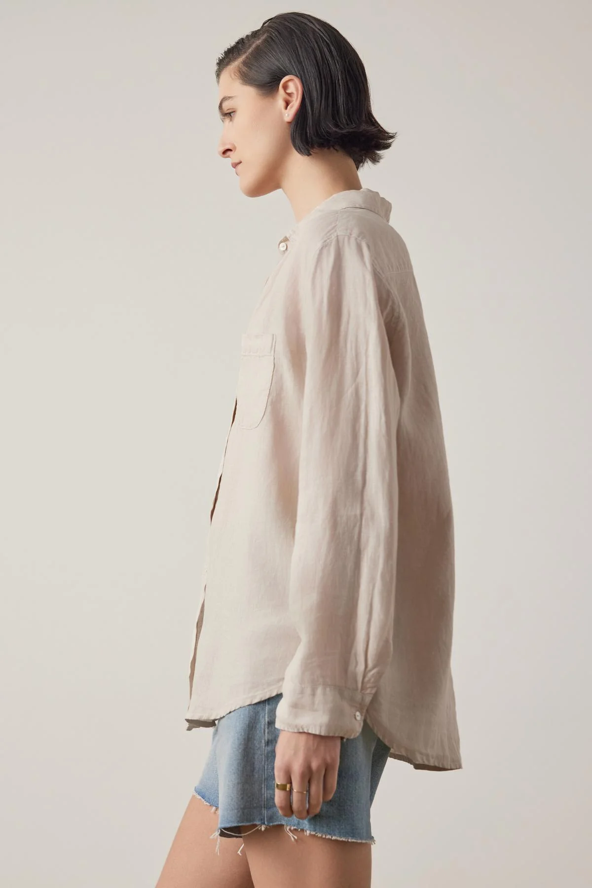 MULHOLLAND LINEN SHIRT