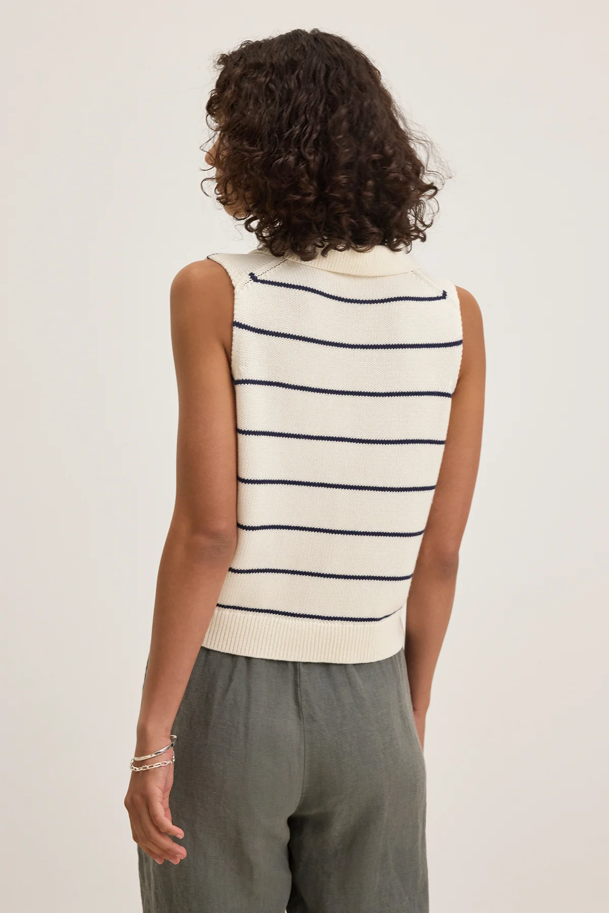 NAYLA COTTON CASHMERE SWEATER VEST