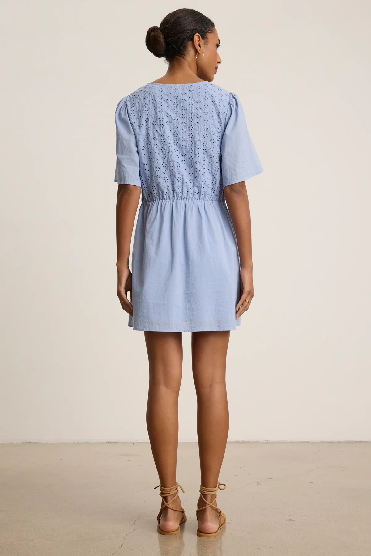 NELLI EYELET DRESS
