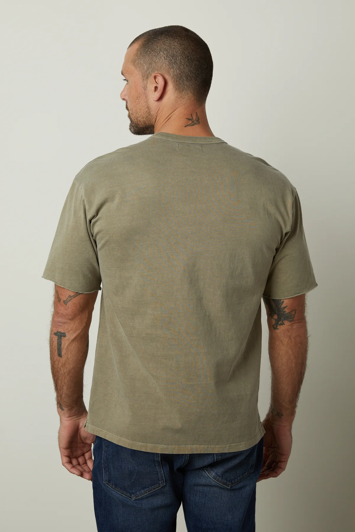 NEPTUNE CREW NECK POCKET TEE