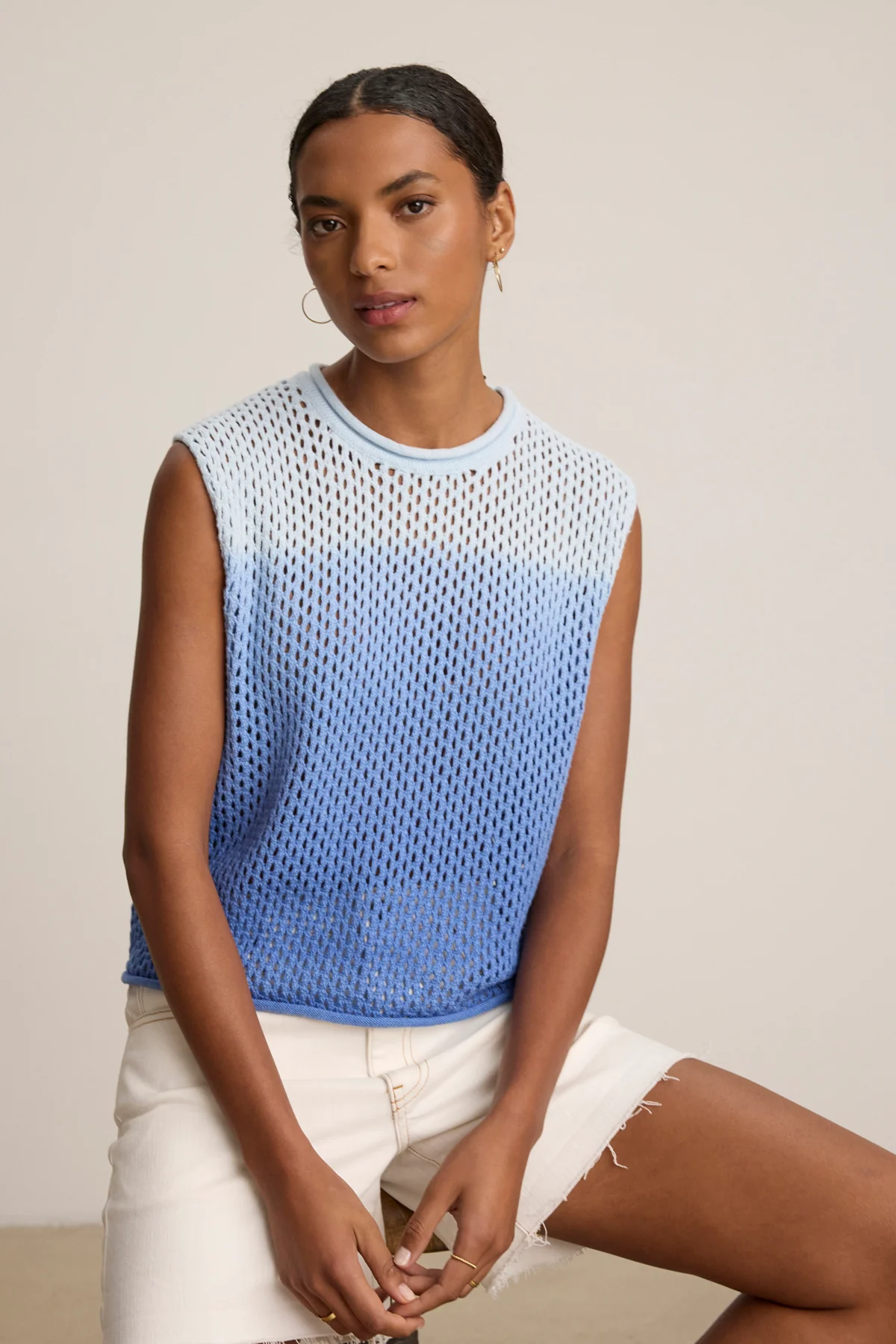 NINA MESH SWEATER