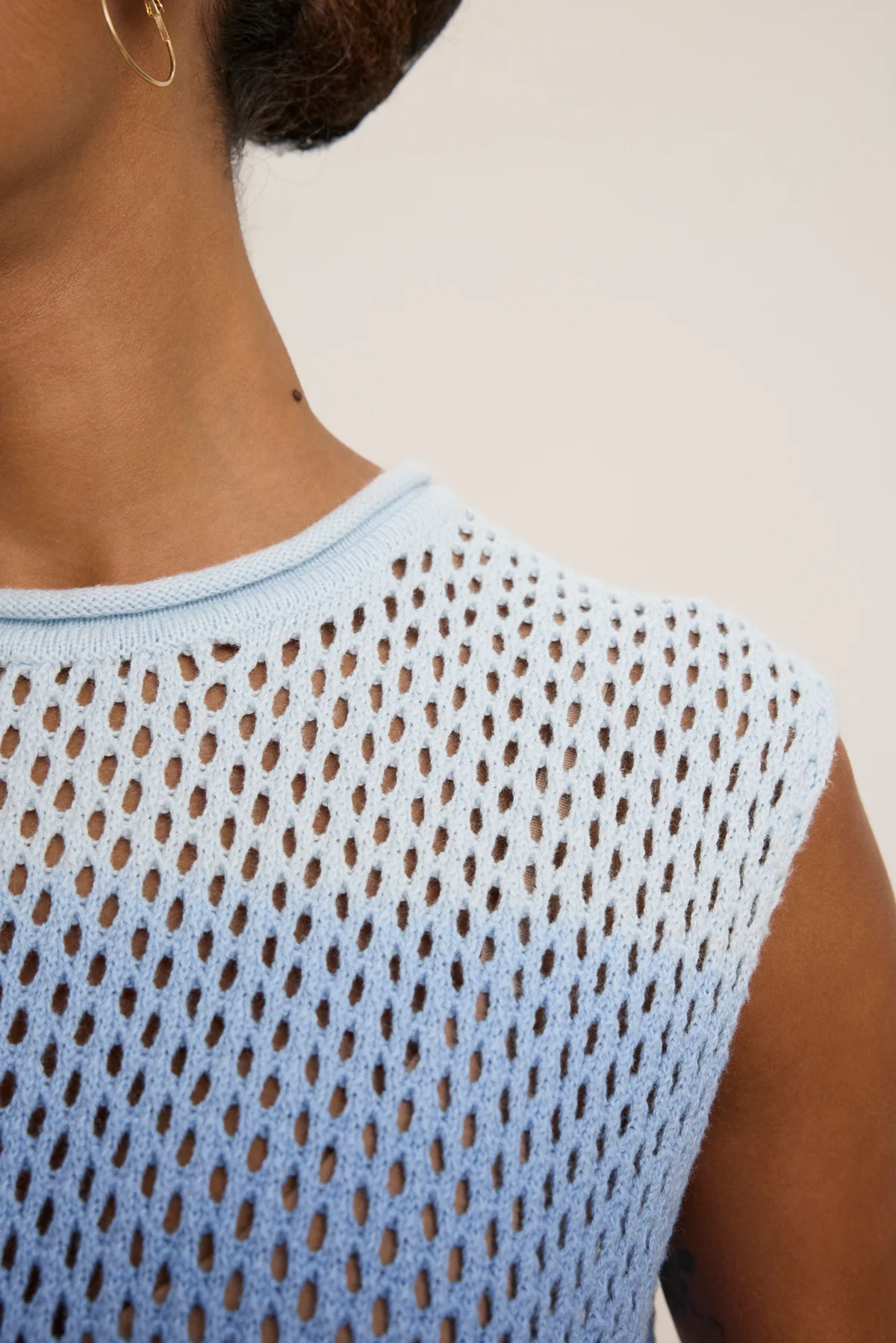 NINA MESH SWEATER