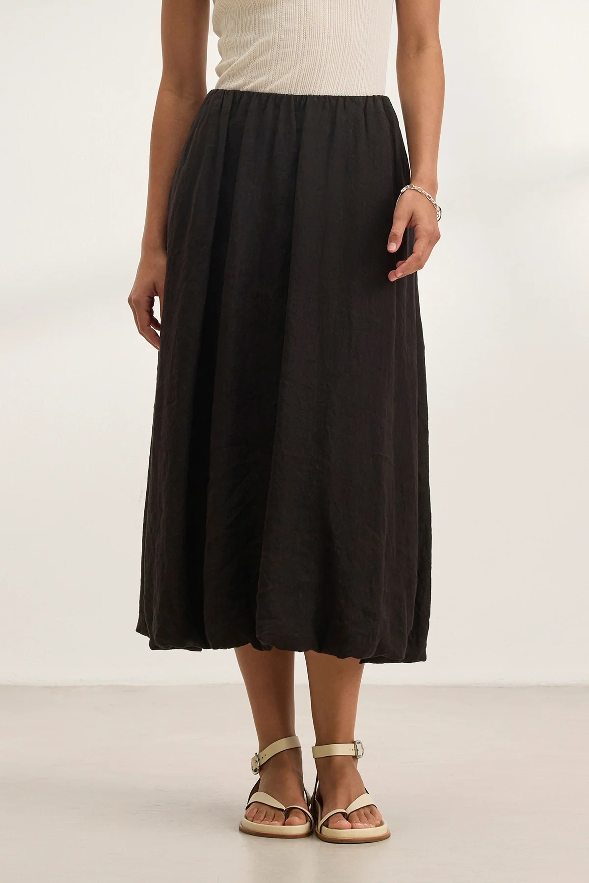 RACHELLE LINEN SKIRT
