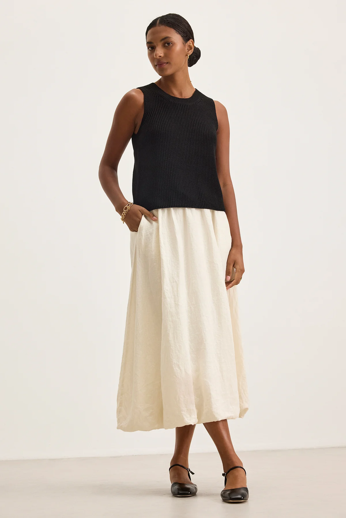 RACHELLE LINEN SKIRT