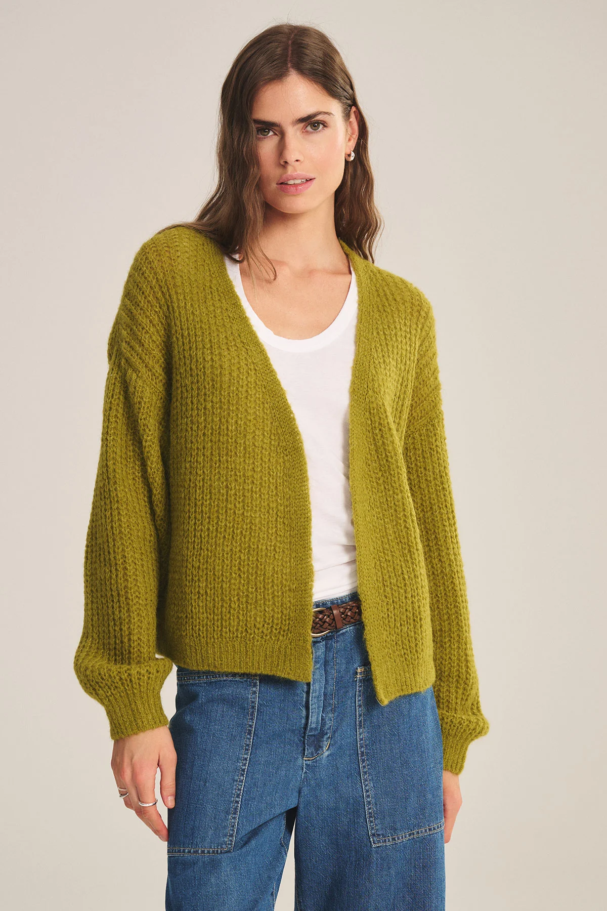 RANYA ALPACA CARDIGAN