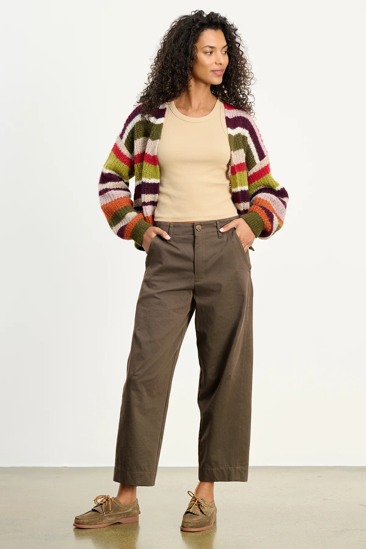 RANYA ALPACA CARDIGAN