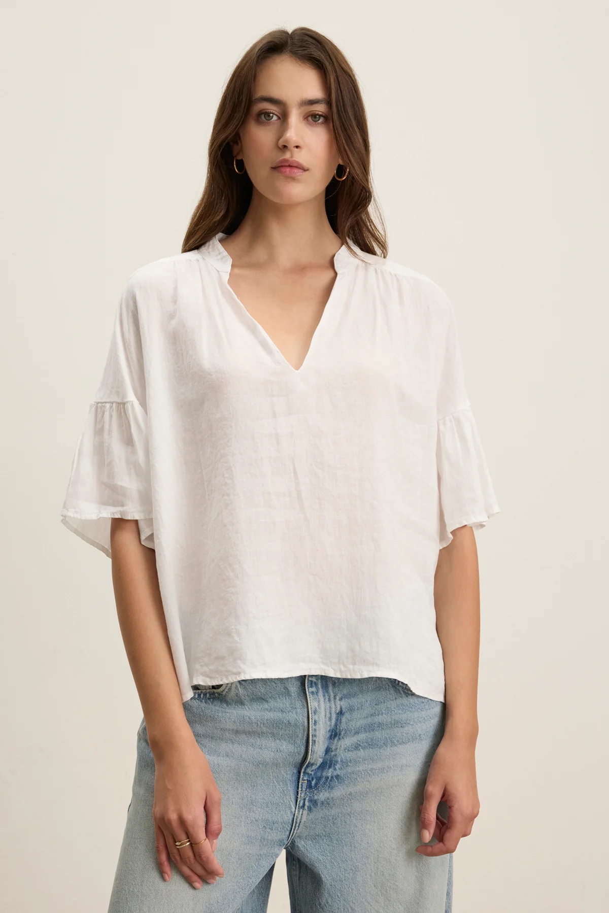 RAYE LINEN TOP