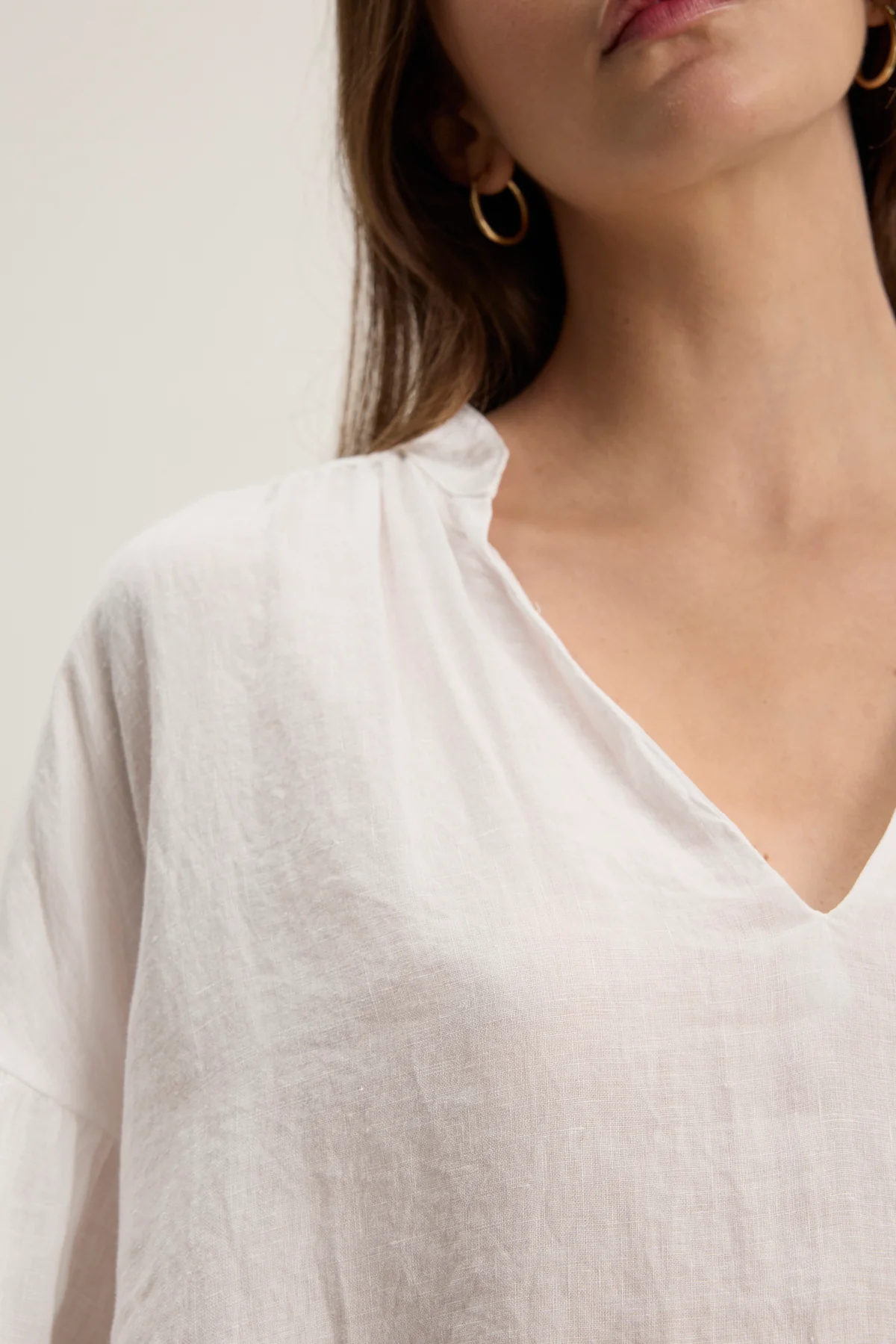 RAYE LINEN TOP