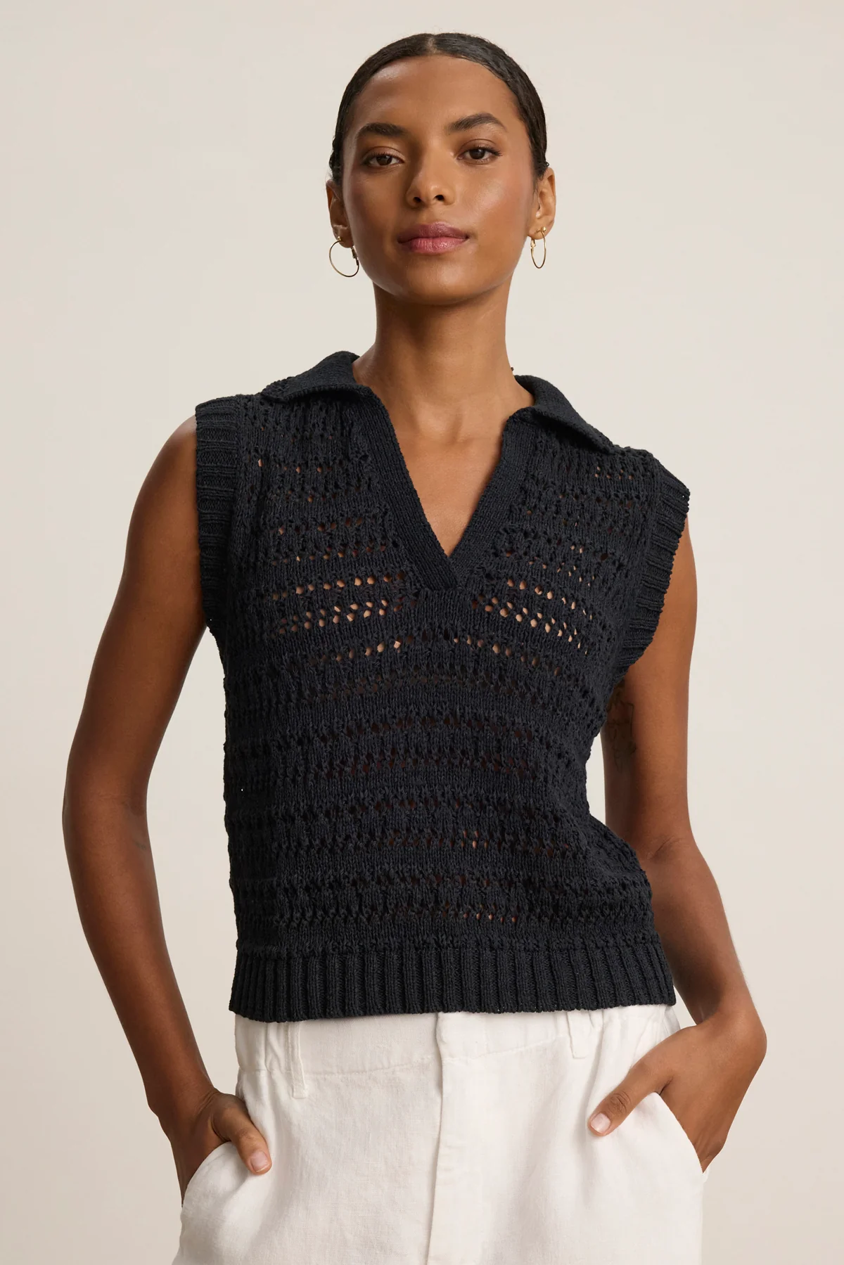 RENEE SWEATER POLO
