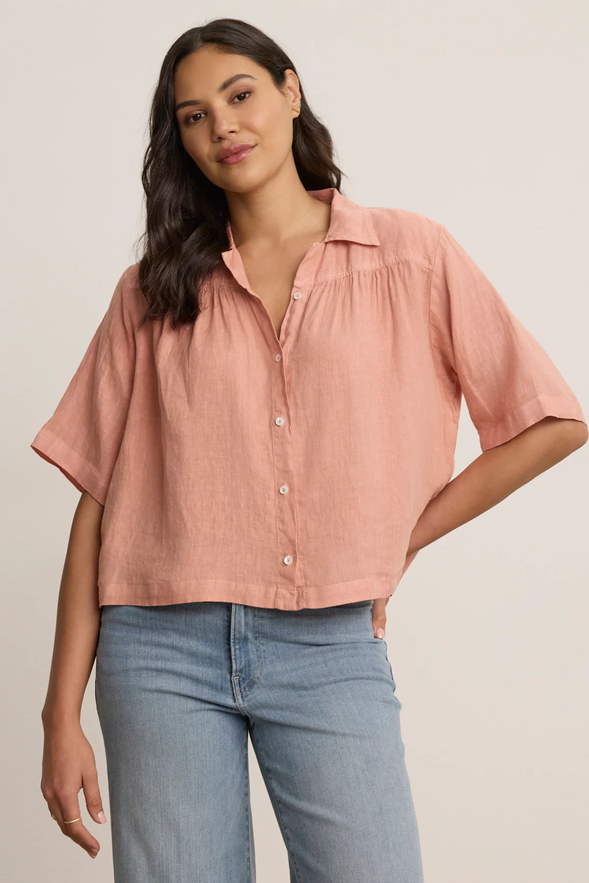 ROWAN LINEN TOP