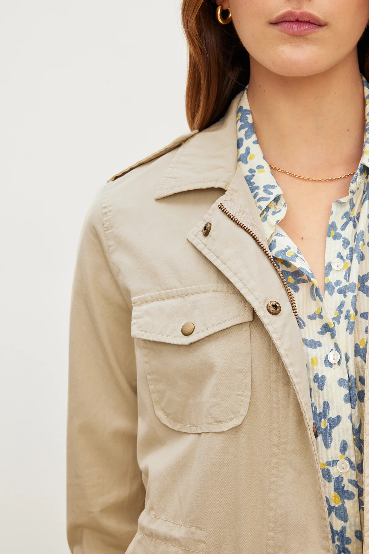 RUBY LIGHT-WEIGHT ARMY JACKET