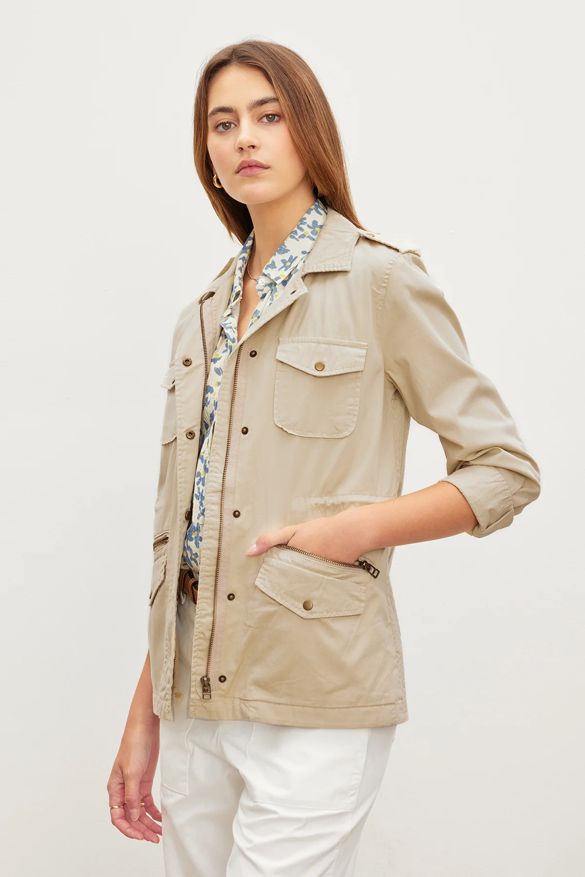 RUBY LIGHT-WEIGHT ARMY JACKET