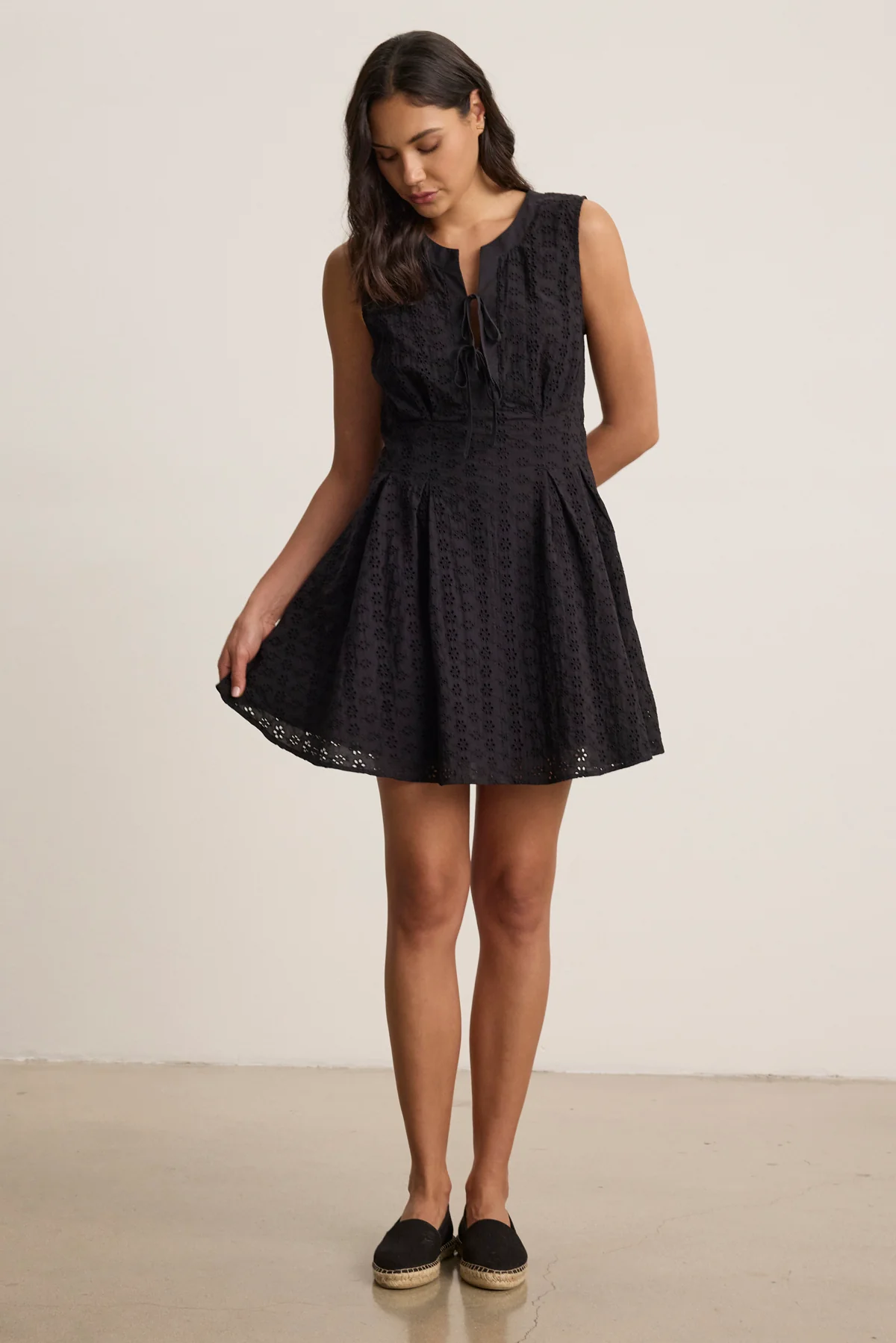 RUTH EYELET DRESS