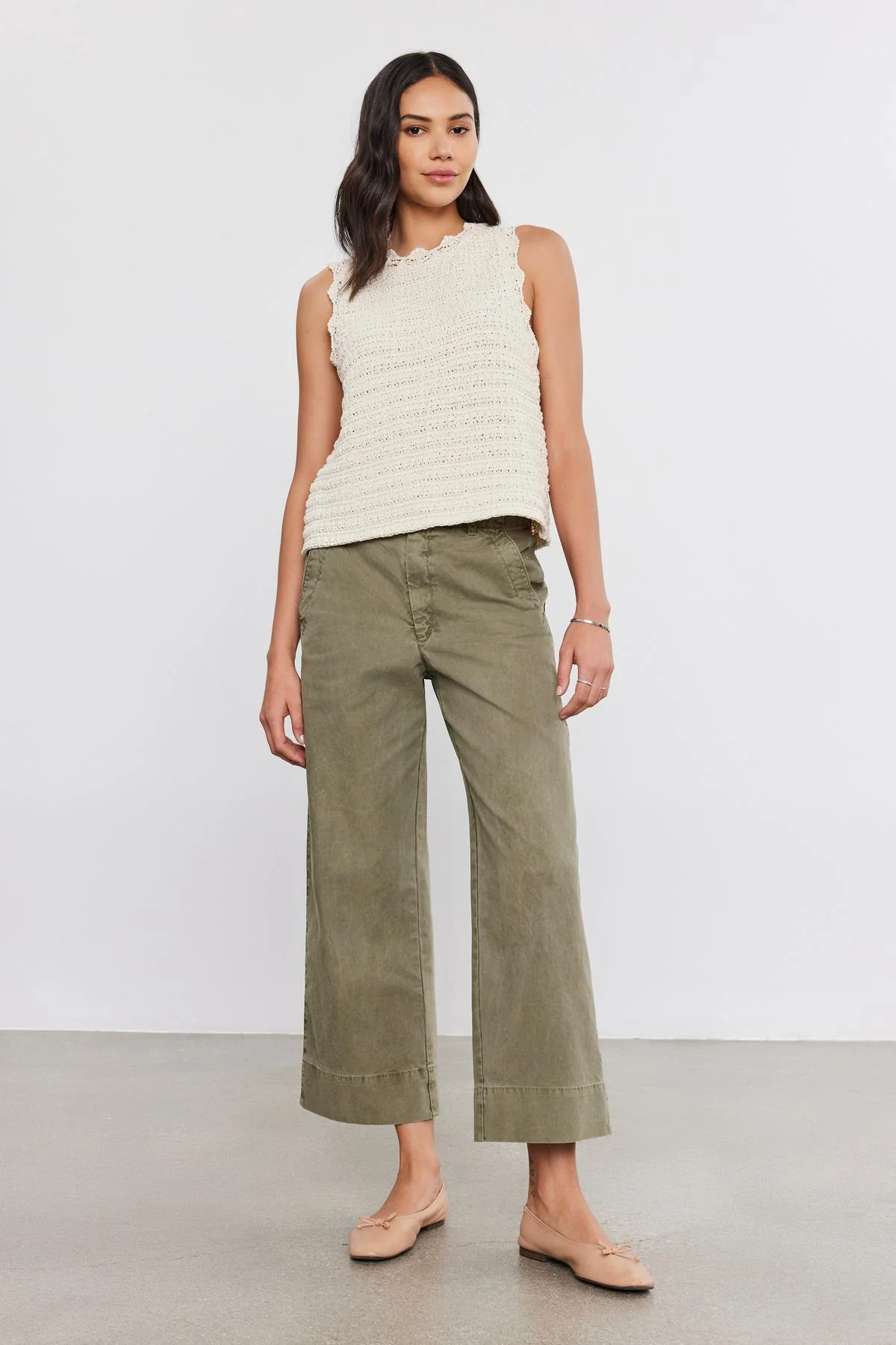 SABINE COTTON CANVAS PANT