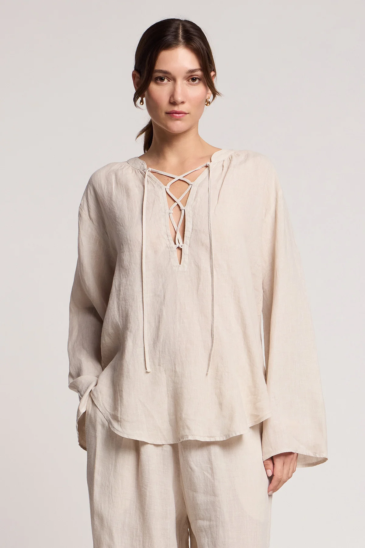 SALMA LINEN TOP