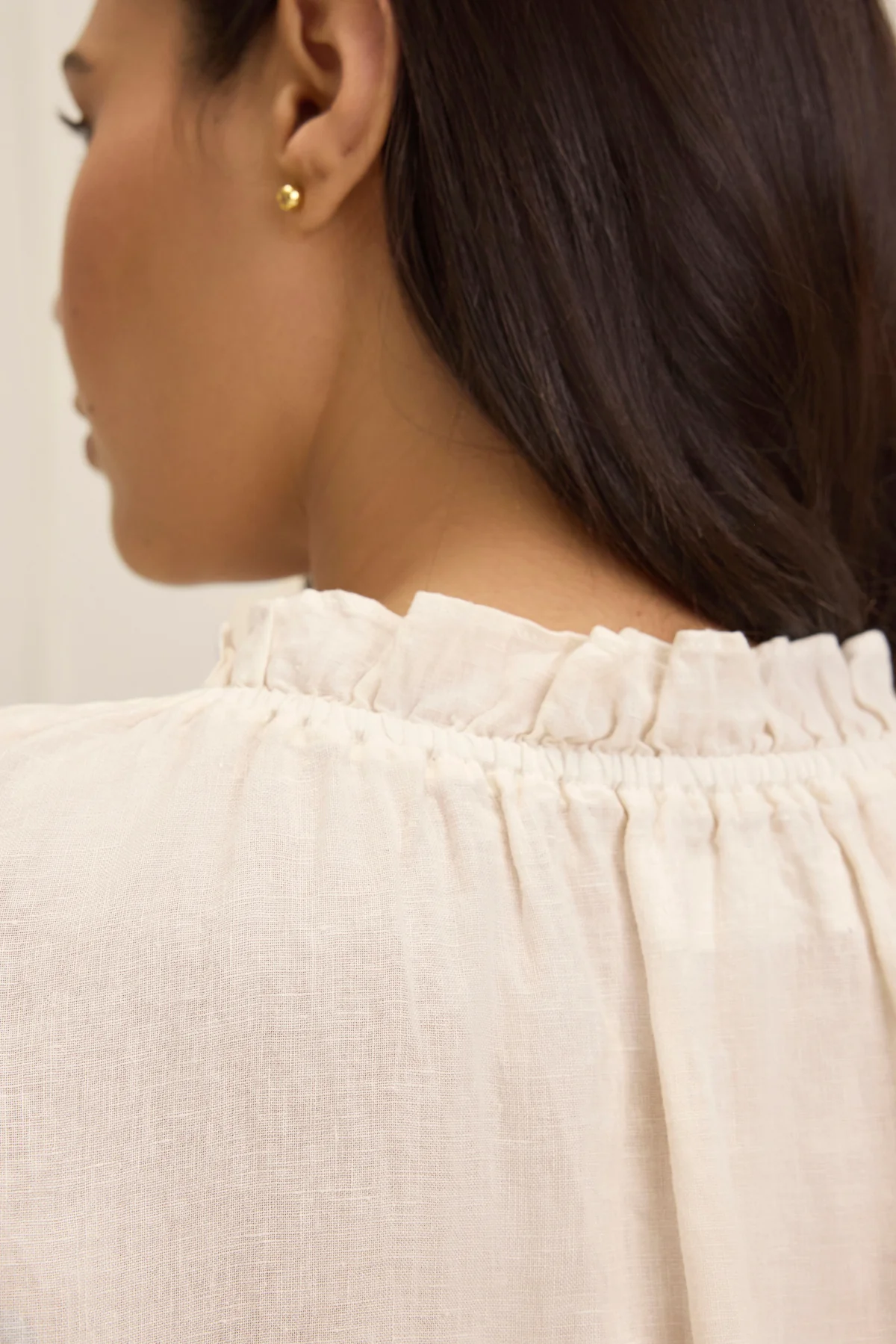 SEMIRA LINEN TOP