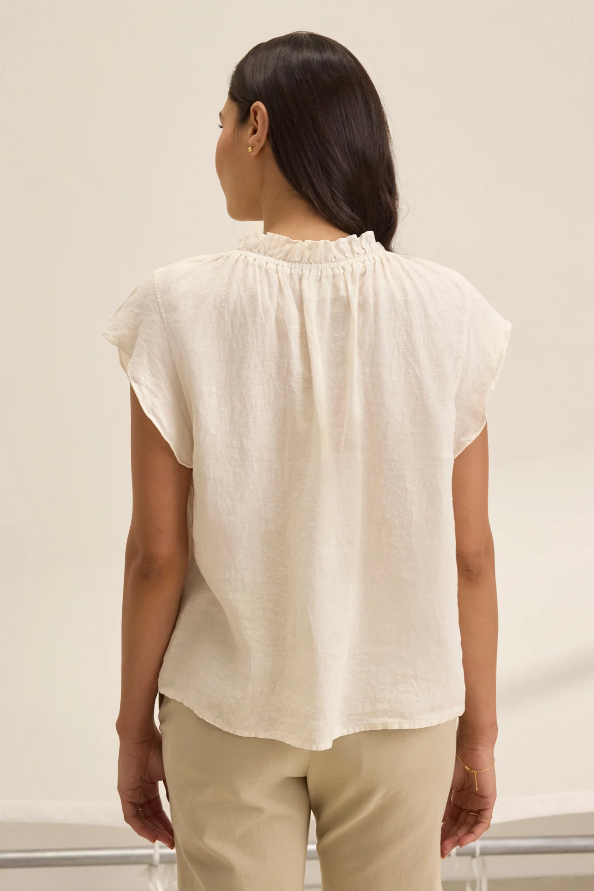 SEMIRA LINEN TOP