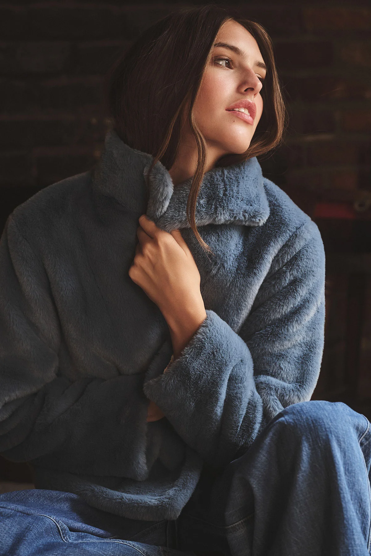 SHEENA LUXE FAUX FUR JACKET