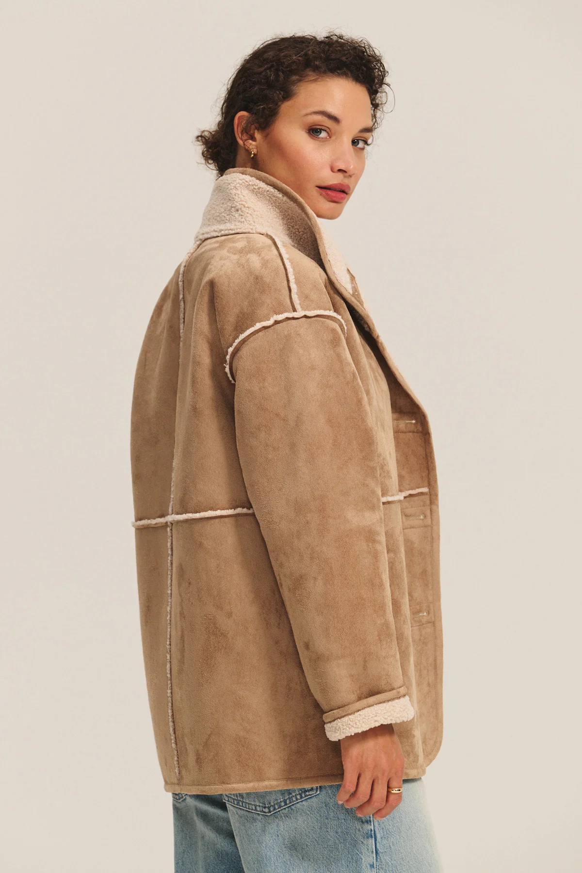 SHONA SHERPA REVERSIBLE JACKET