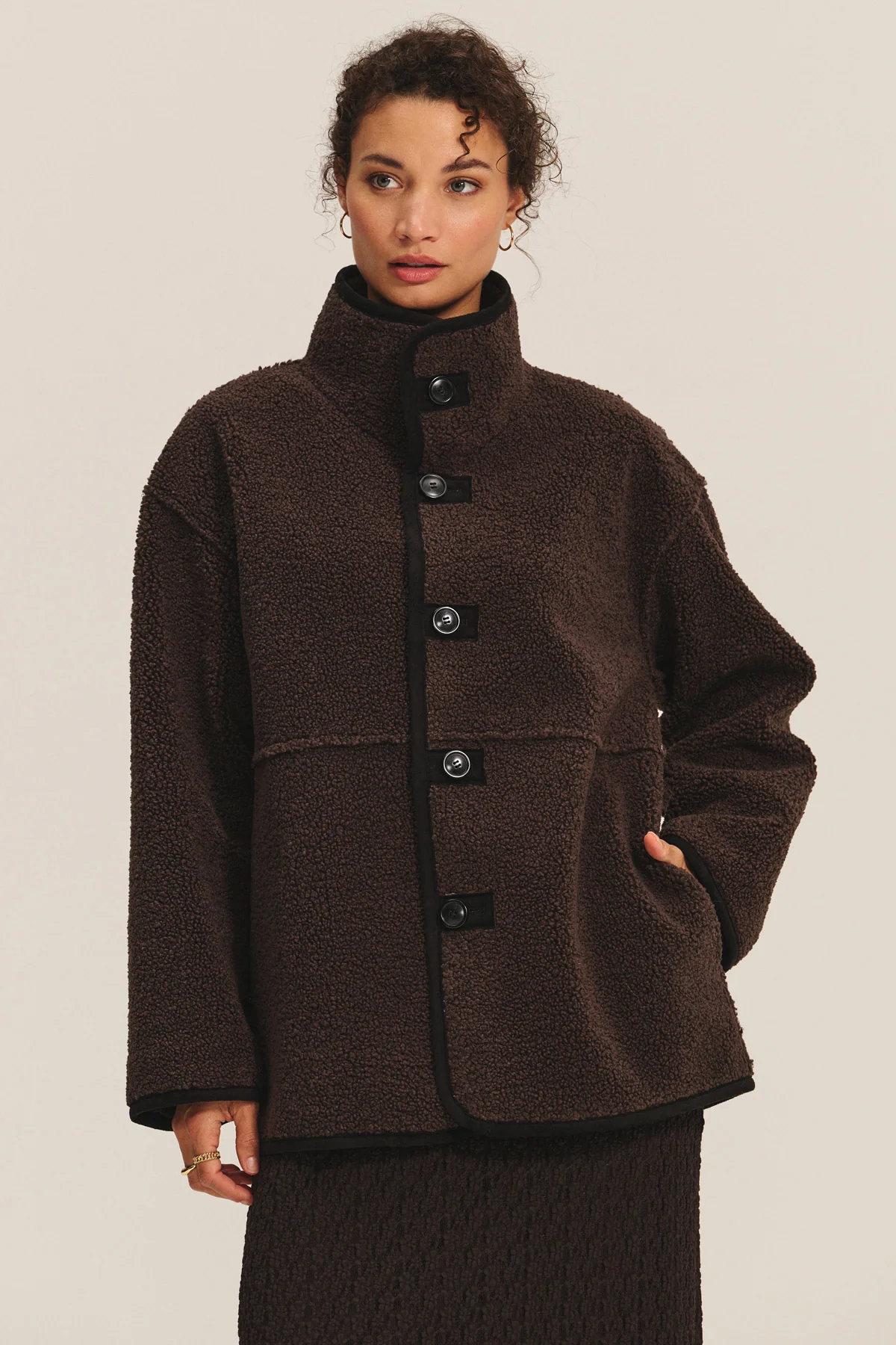 SHONA SHERPA REVERSIBLE JACKET