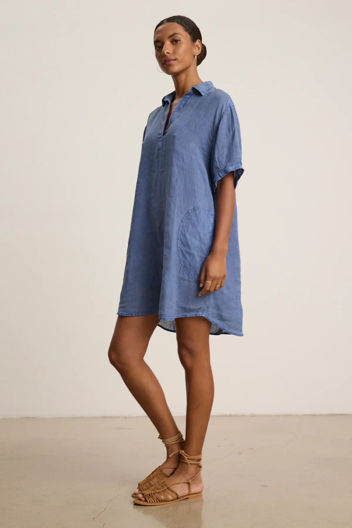 STELLA LINEN DRESS