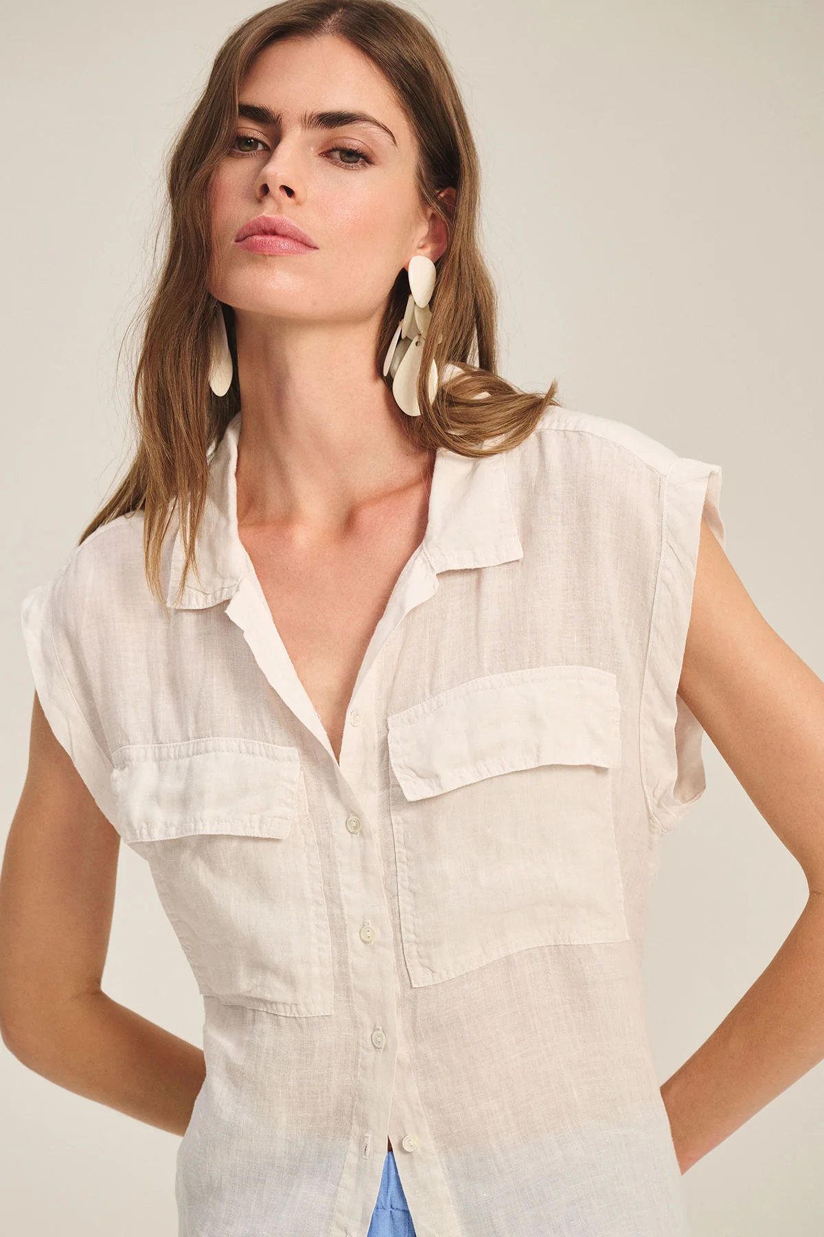 TASHA LINEN TOP