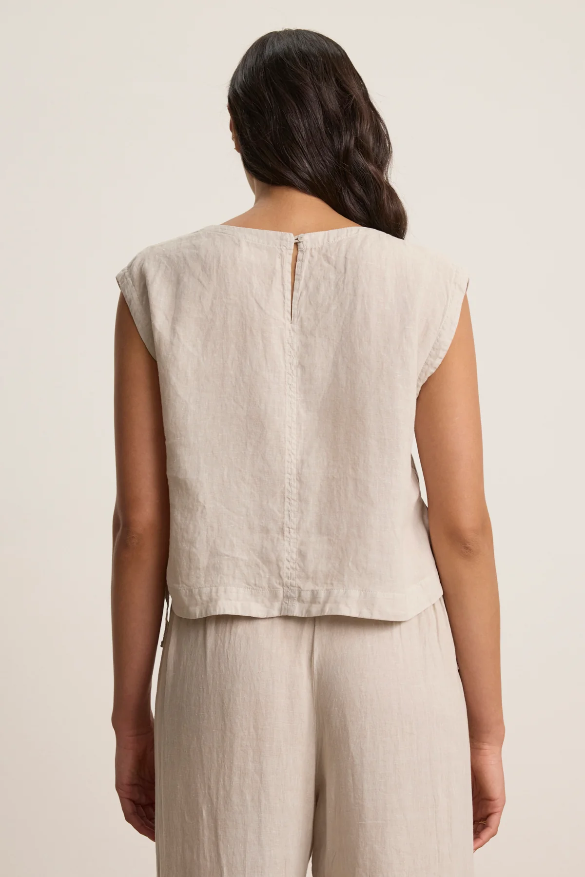 TAVIA LINEN TOP