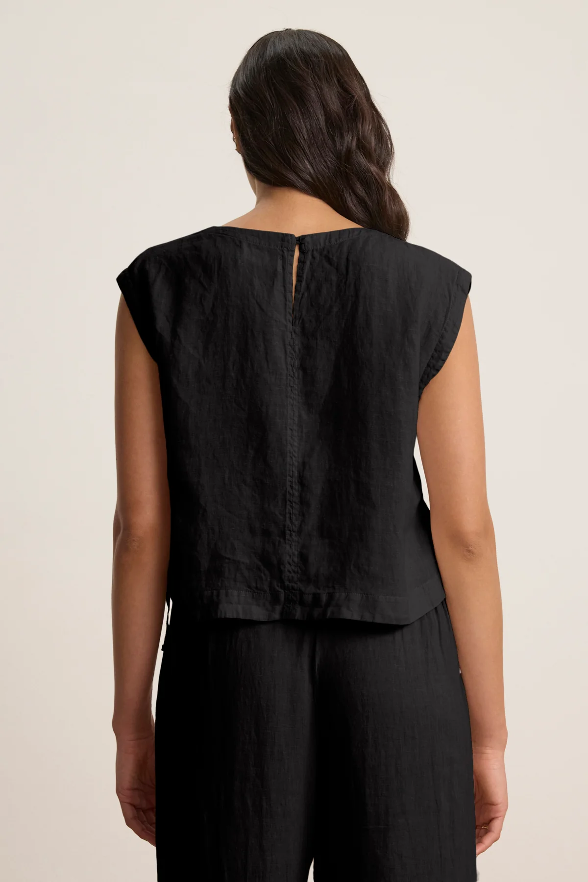 TAVIA LINEN TOP