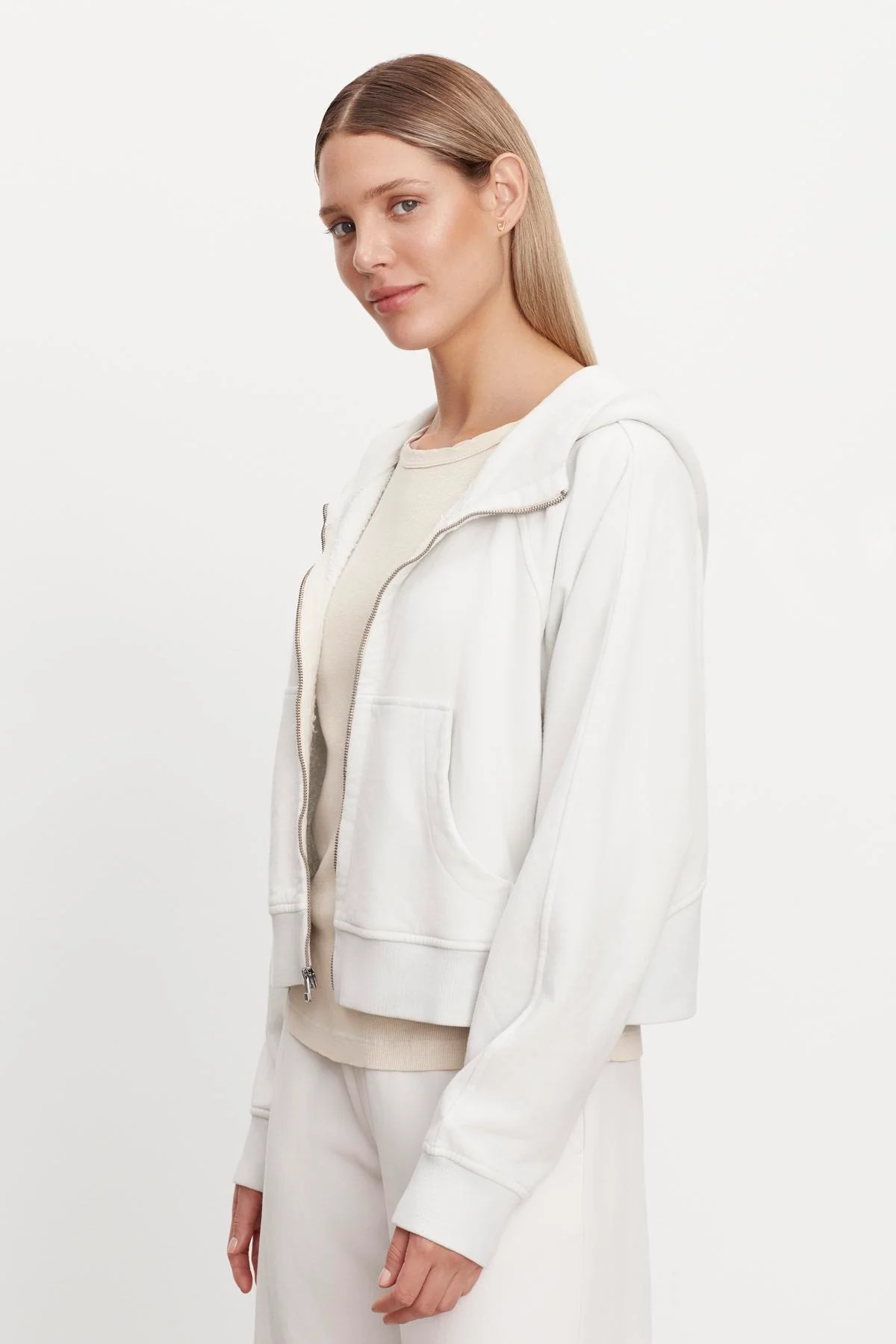 TORY SOFT FLEECE HOODIE