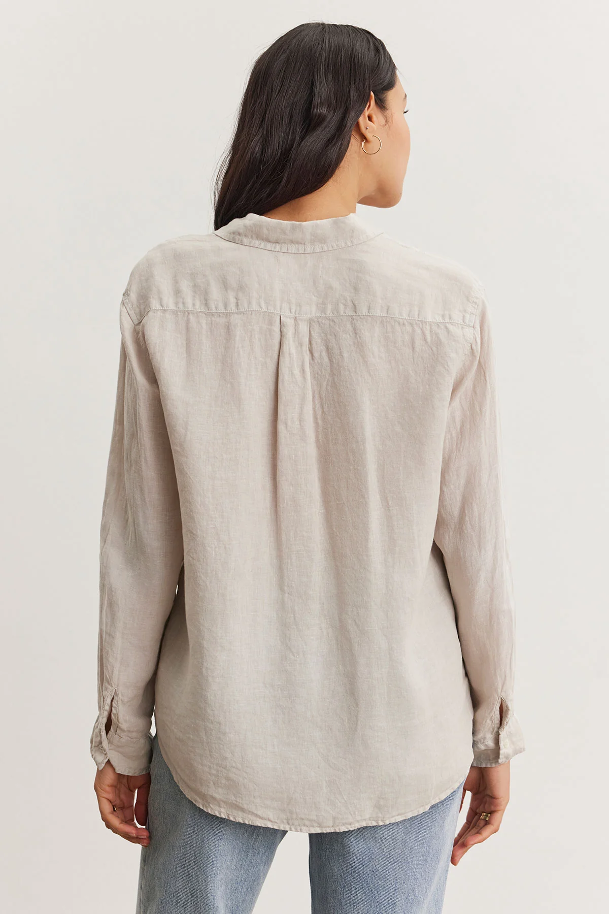 WILLOW LINEN BUTTON-UP SHIRT