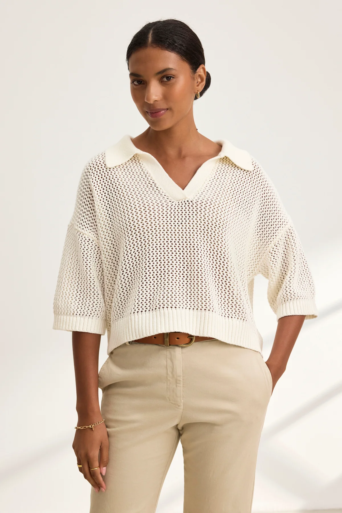 YORK SWEATER POLO