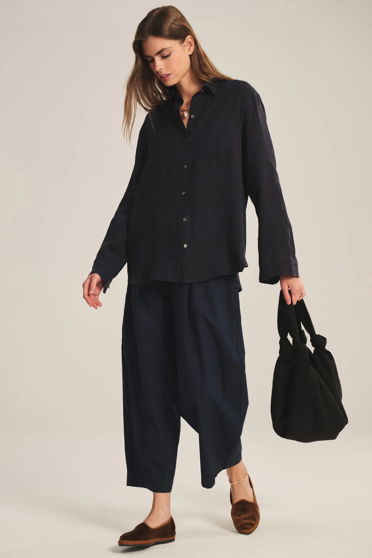 MULHOLLAND LINEN SHIRT