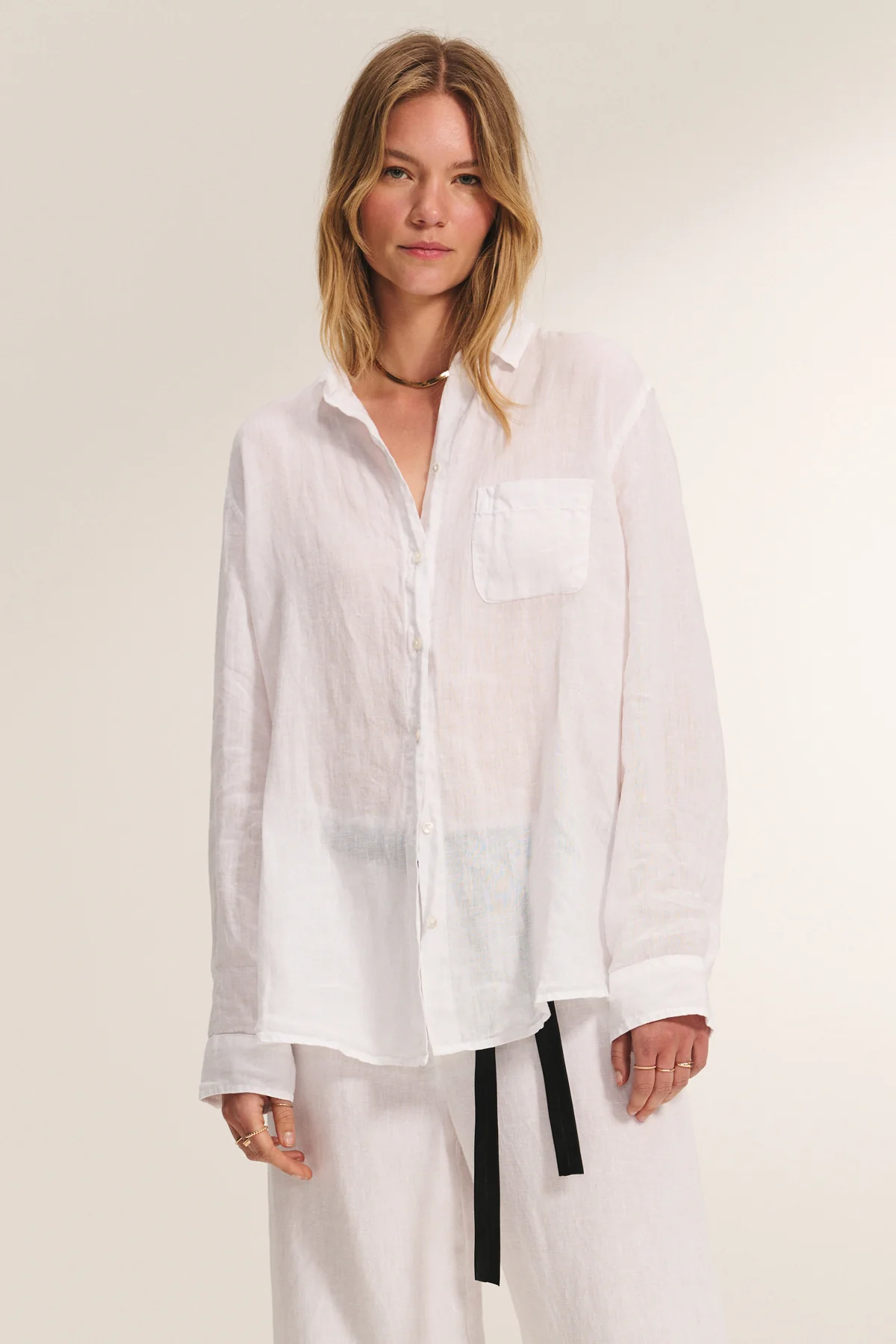 MULHOLLAND LINEN SHIRT
