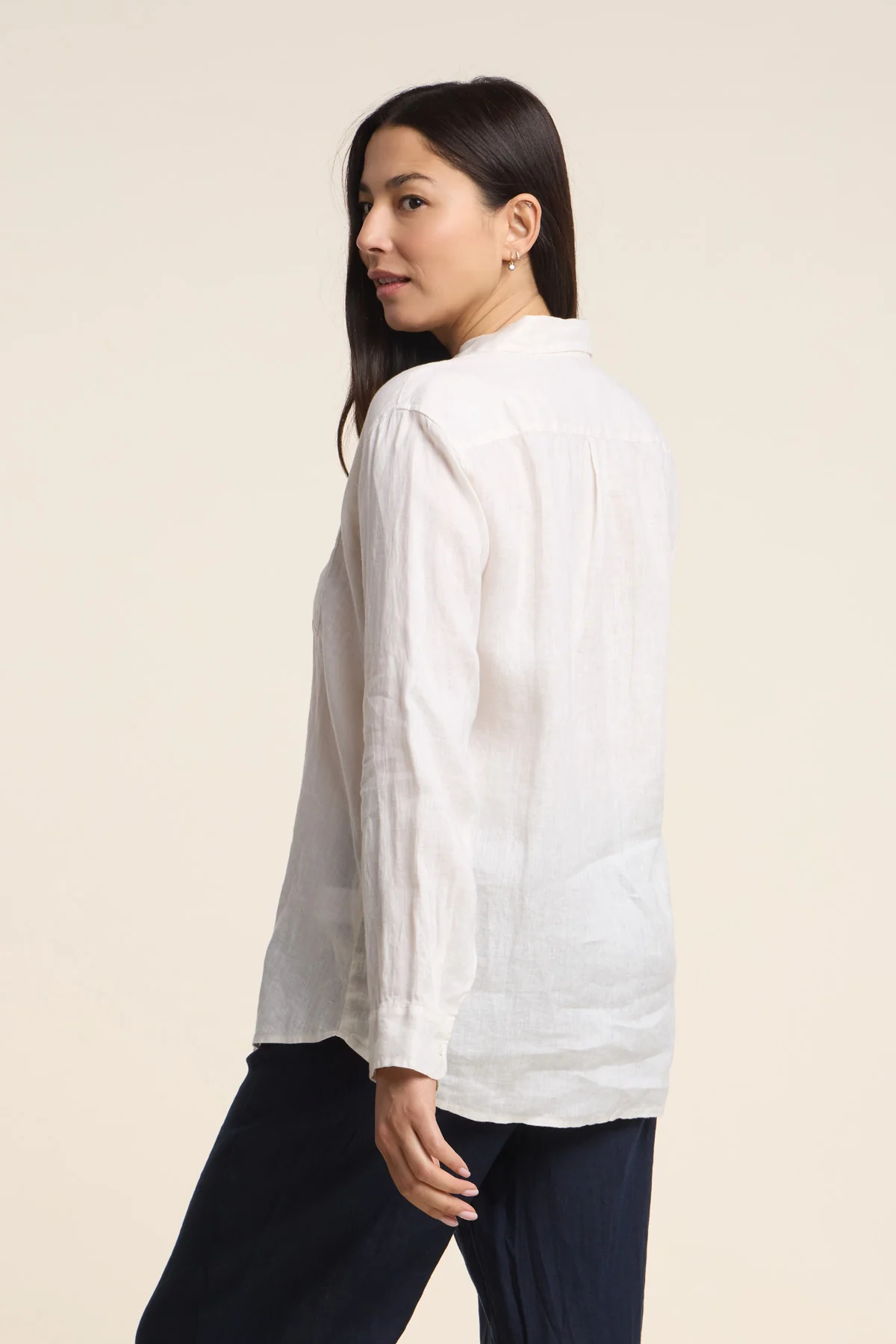 MULHOLLAND LINEN SHIRT