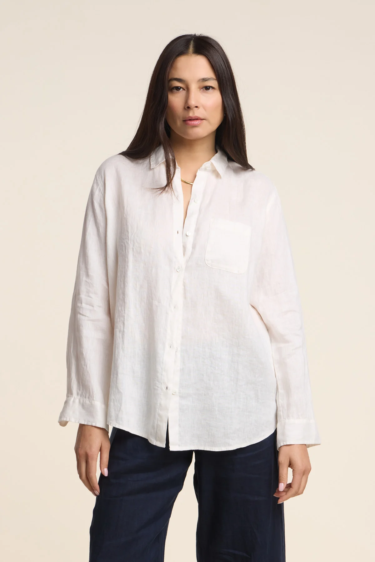 MULHOLLAND LINEN SHIRT