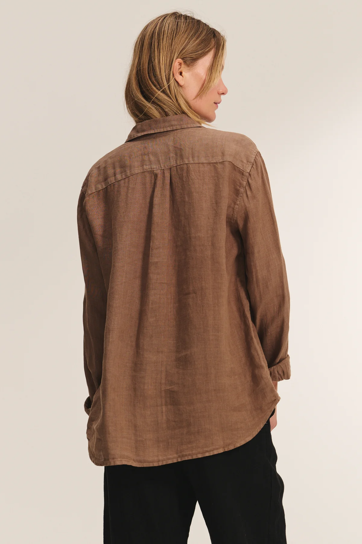 MULHOLLAND LINEN SHIRT