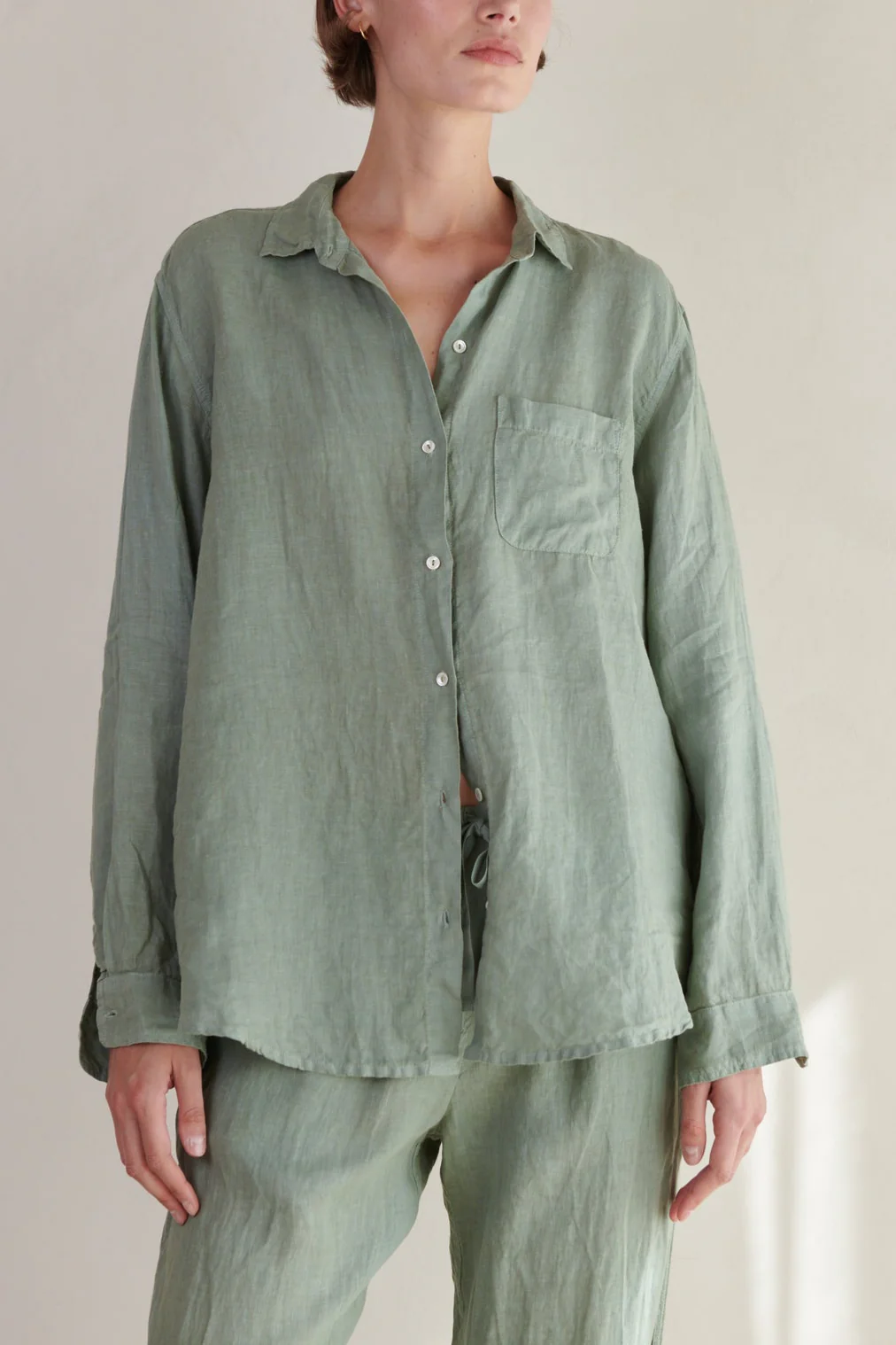 MULHOLLAND LINEN SHIRT