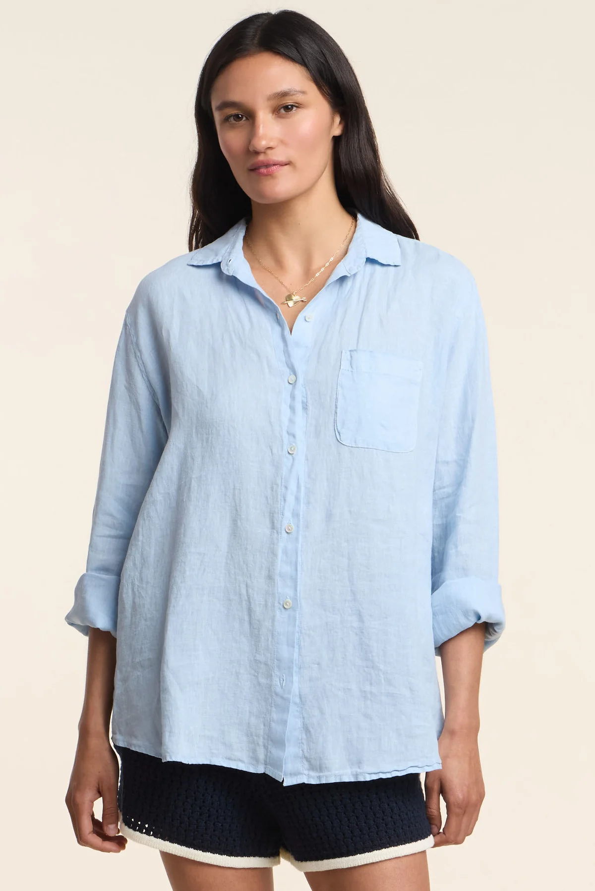 MULHOLLAND LINEN SHIRT