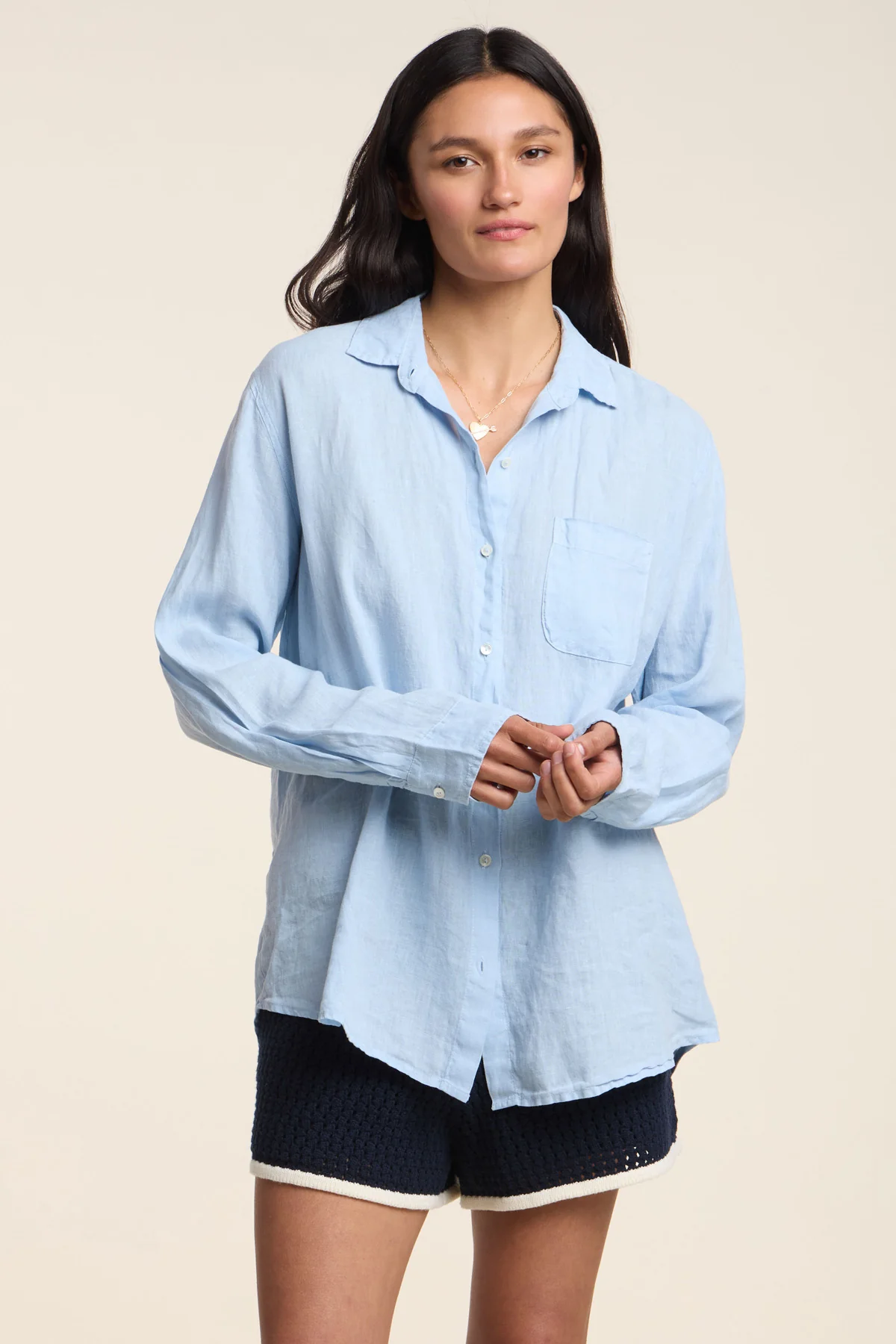 MULHOLLAND LINEN SHIRT